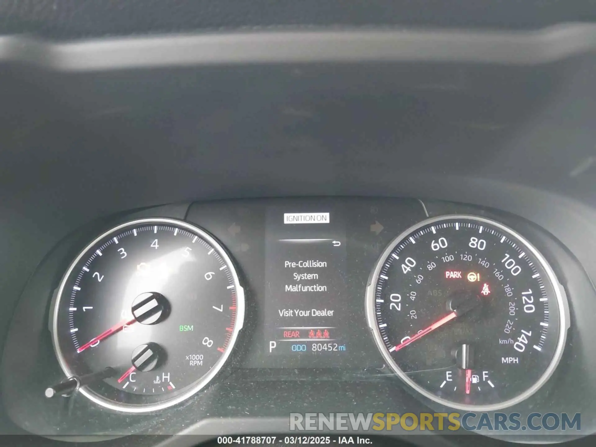 7 Photograph of a damaged car JTMW1RFVXKD502802 TOYOTA RAV4 2019