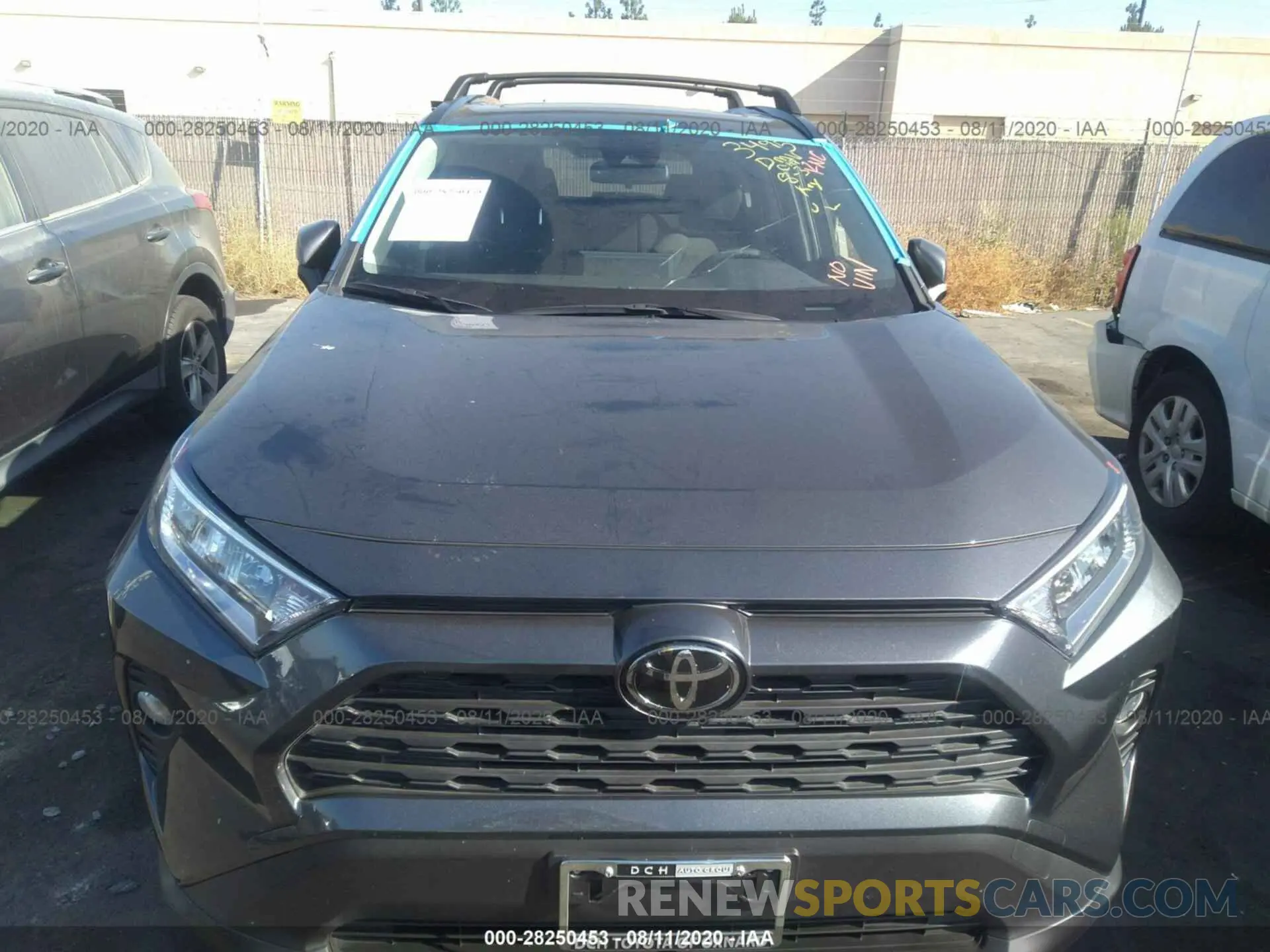 6 Photograph of a damaged car JTMW1RFVXKD503495 TOYOTA RAV4 2019
