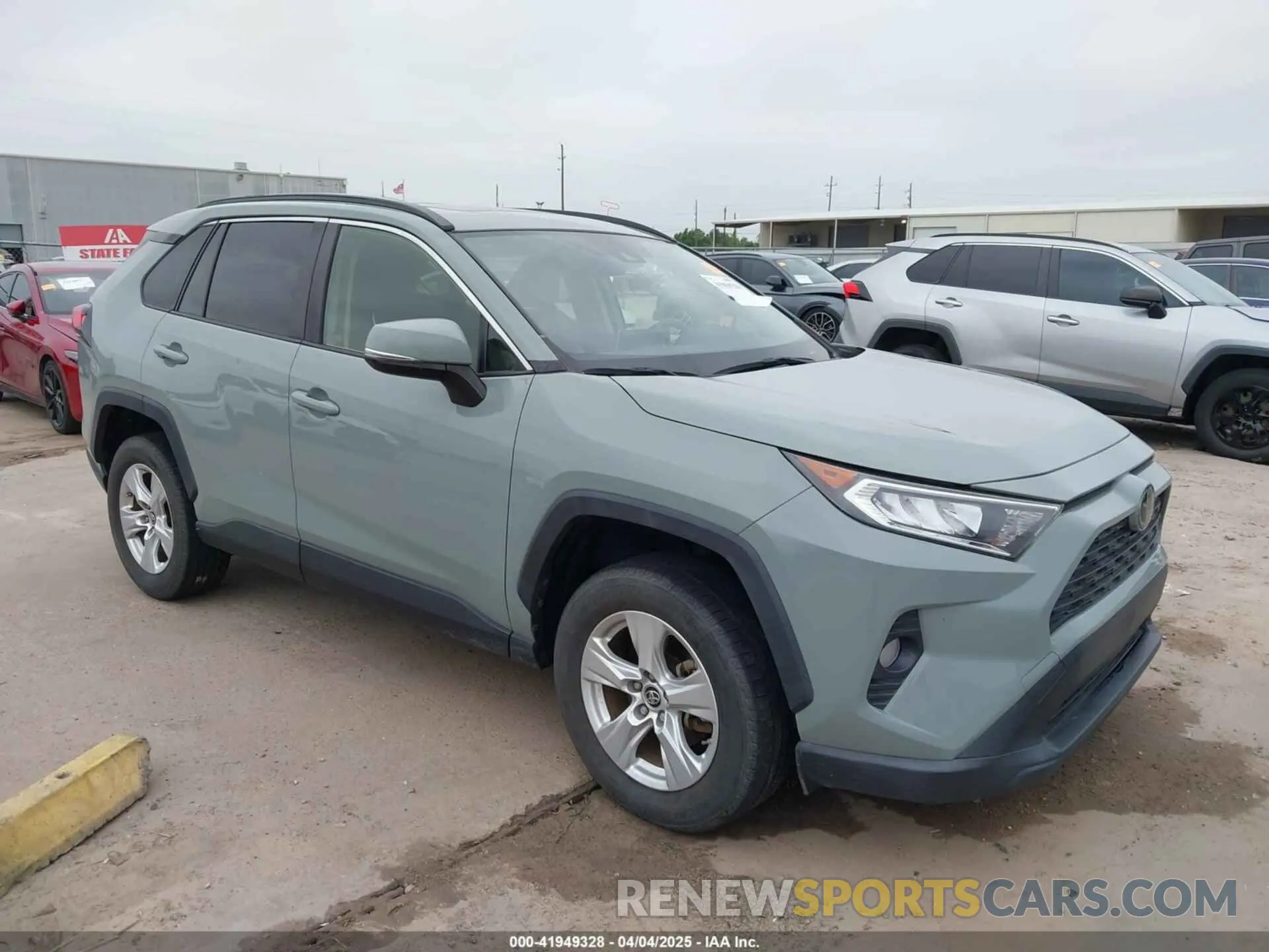 1 Фотография поврежденного автомобиля JTMW1RFVXKD505425 TOYOTA RAV4 2019