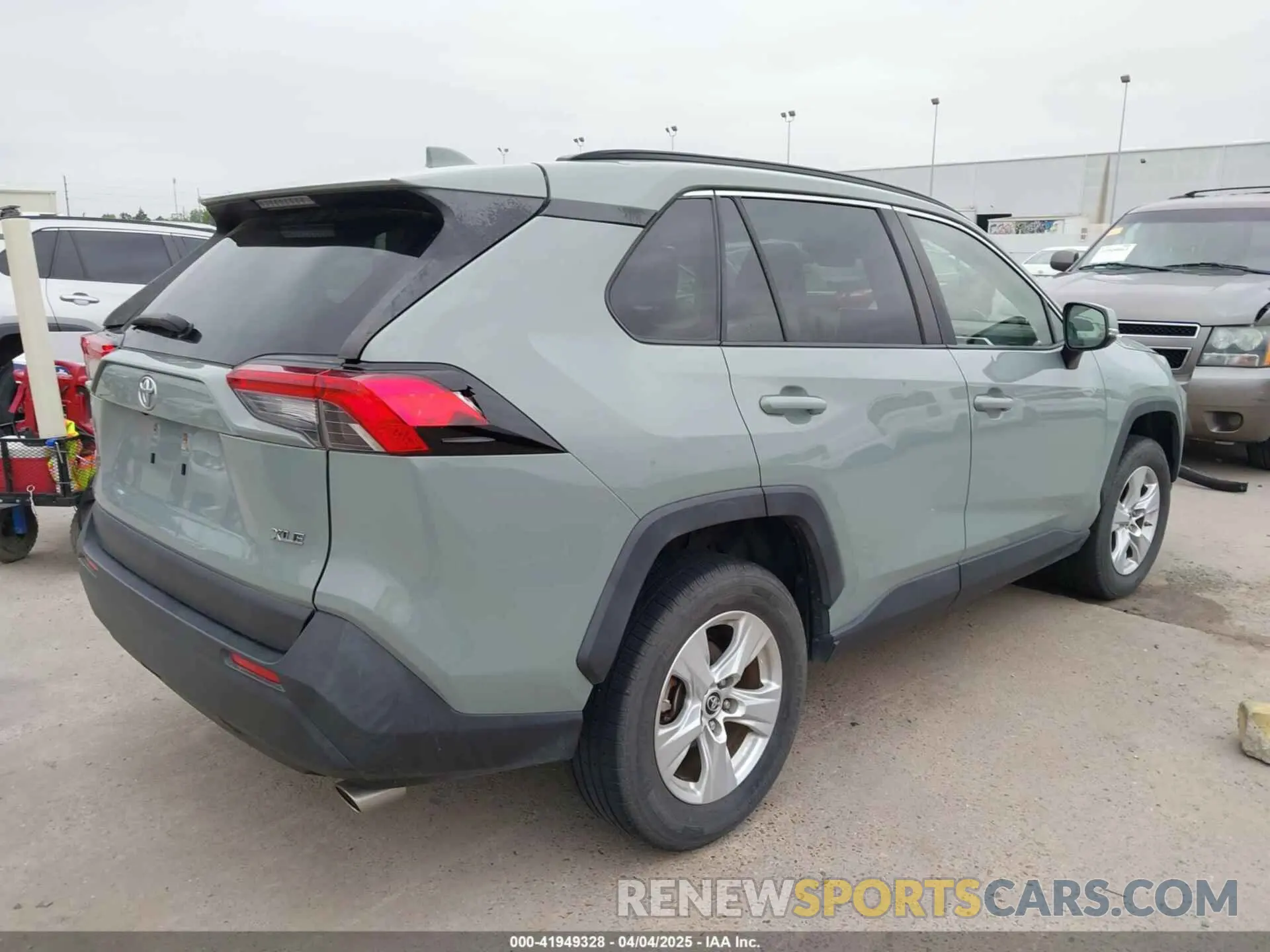 4 Фотография поврежденного автомобиля JTMW1RFVXKD505425 TOYOTA RAV4 2019
