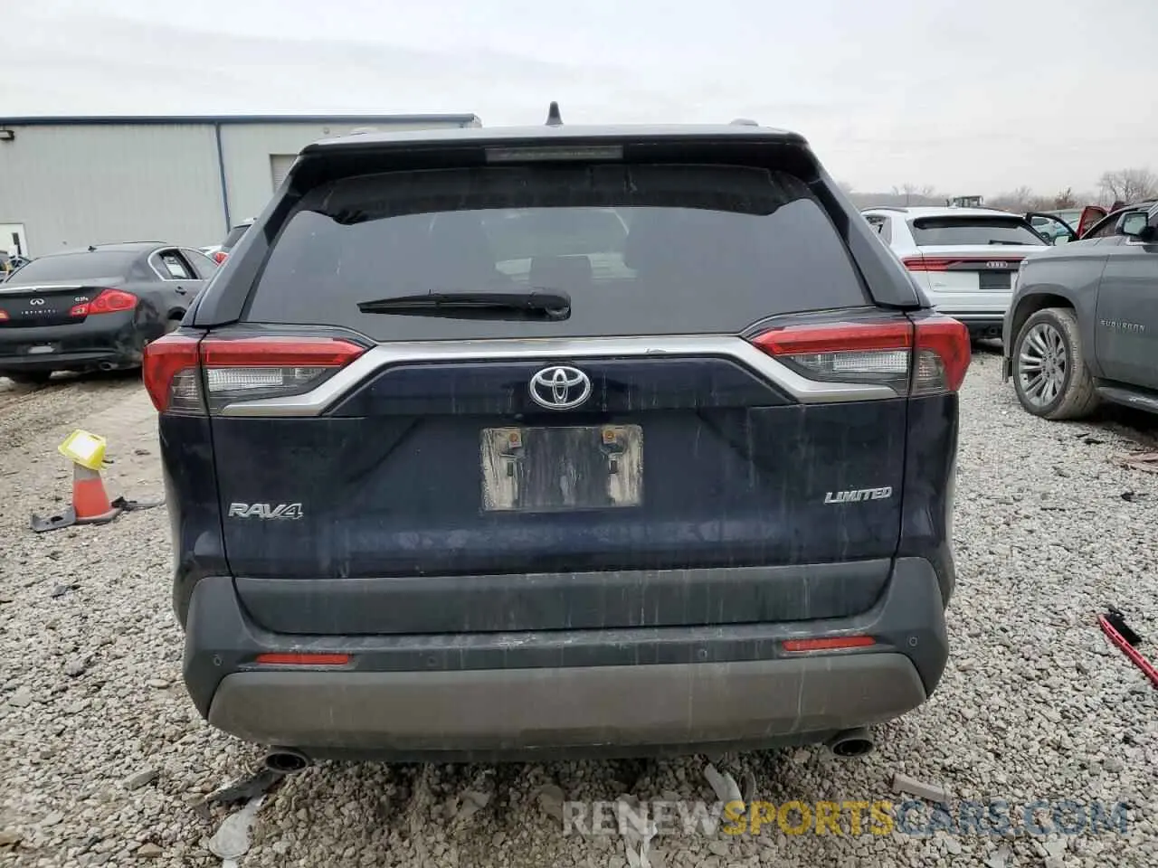 6 Фотография поврежденного автомобиля JTMY1RFV3KD502908 TOYOTA RAV4 2019