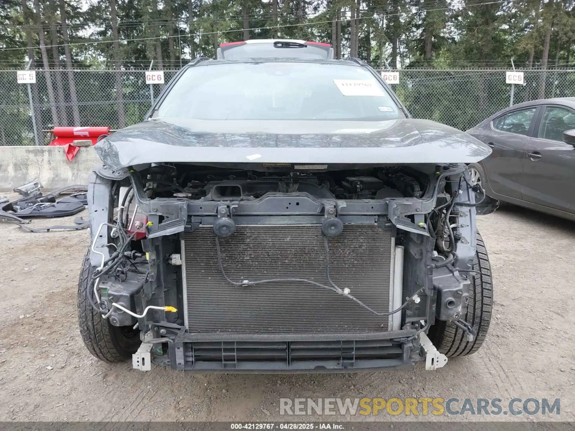 6 Photograph of a damaged car JTMY1RFV6KD031787 TOYOTA RAV4 2019