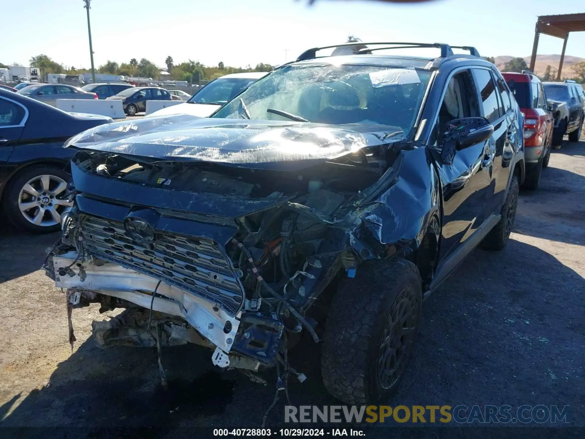 6 Photograph of a damaged car JTMY1RFV6KD501705 TOYOTA RAV4 2019