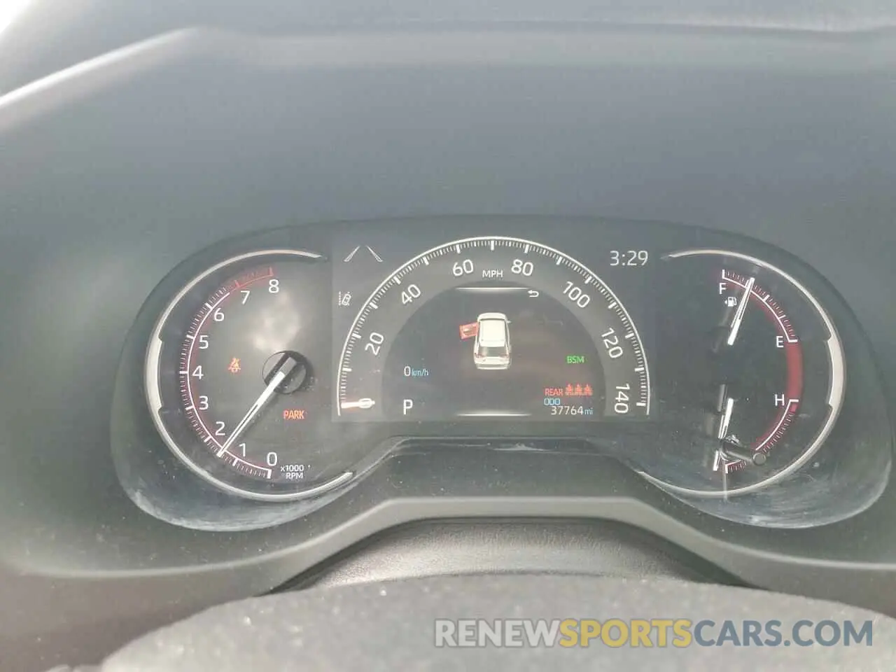 9 Photograph of a damaged car JTMY1RFV6KD515247 TOYOTA RAV4 2019