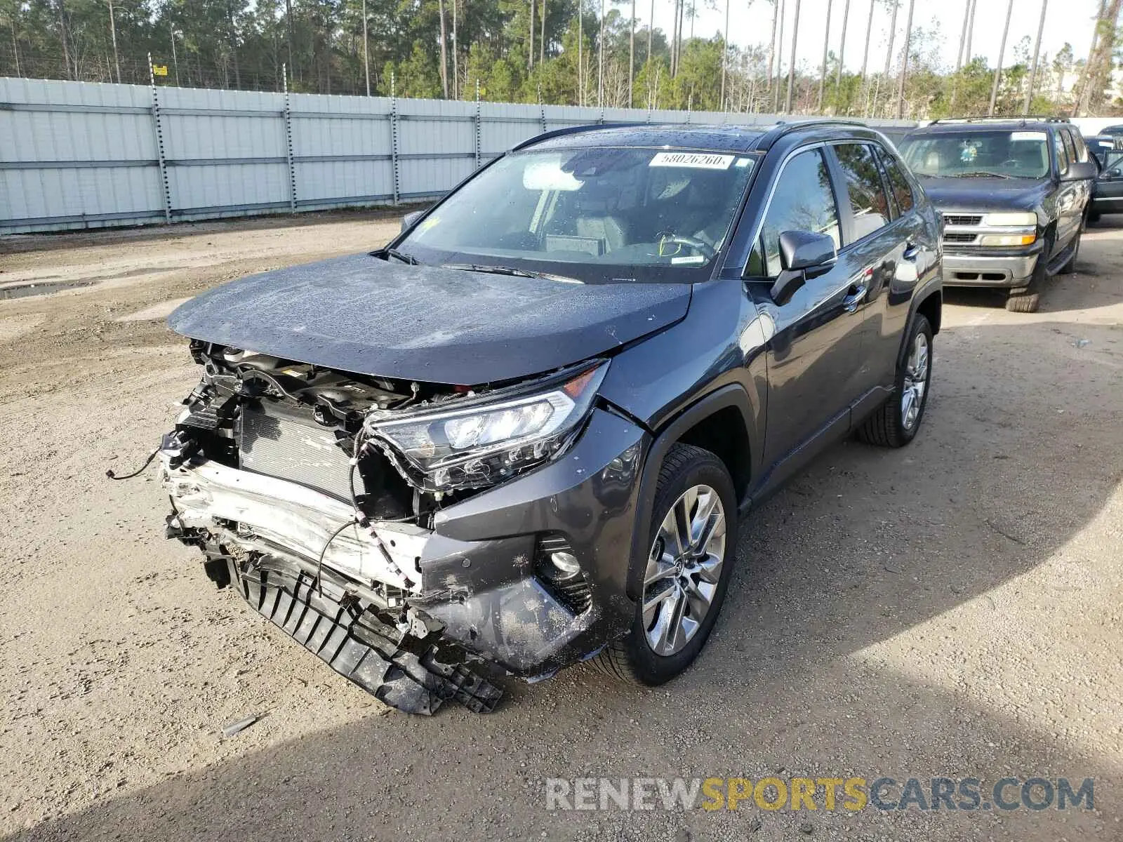 2 Photograph of a damaged car JTMY1RFV6KD515894 TOYOTA RAV4 2019