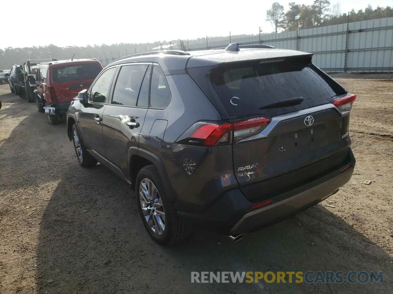 3 Photograph of a damaged car JTMY1RFV6KD515894 TOYOTA RAV4 2019