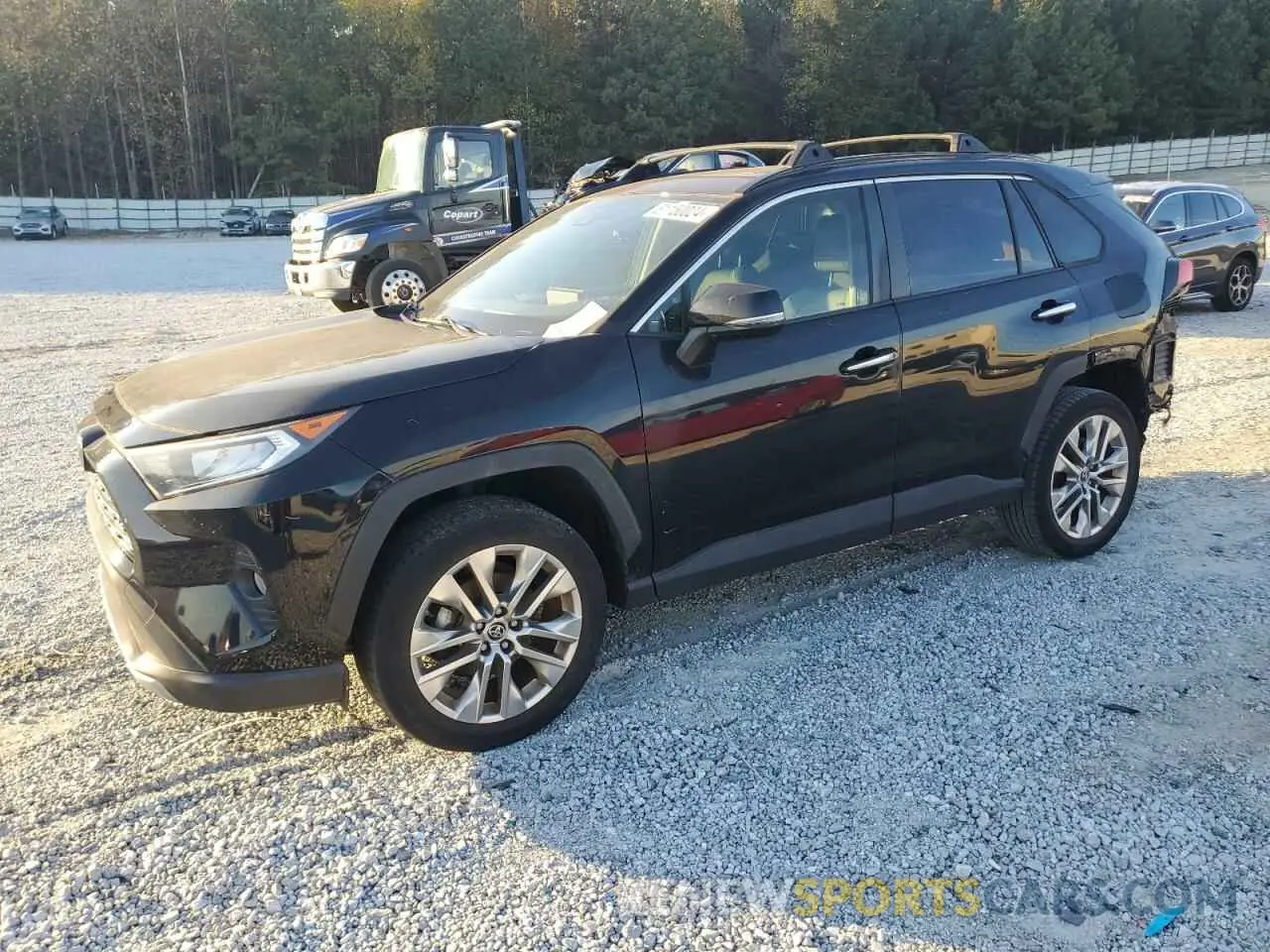 1 Фотография поврежденного автомобиля JTMY1RFV8KD507649 TOYOTA RAV4 2019