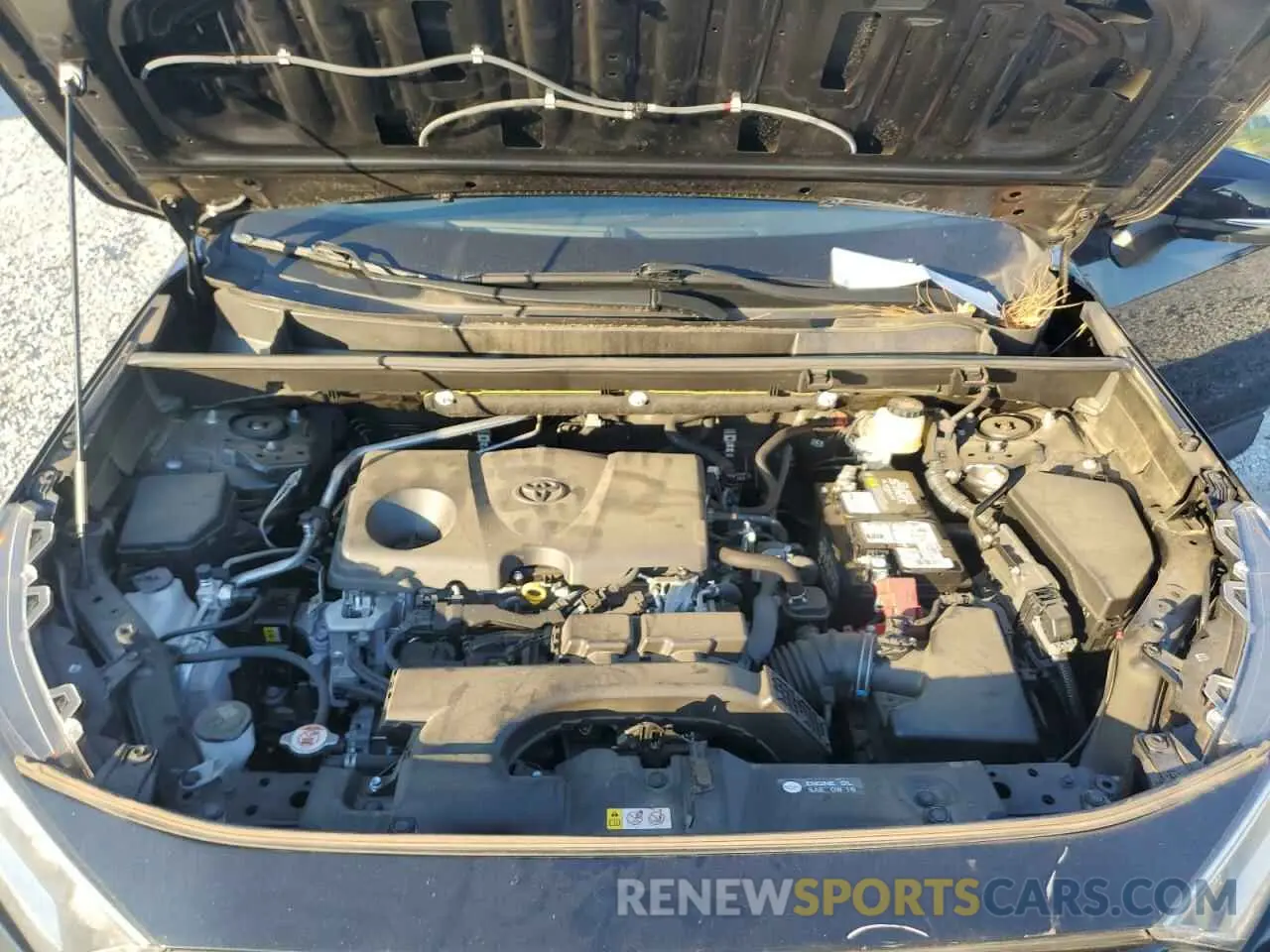 11 Фотография поврежденного автомобиля JTMY1RFV8KD507649 TOYOTA RAV4 2019
