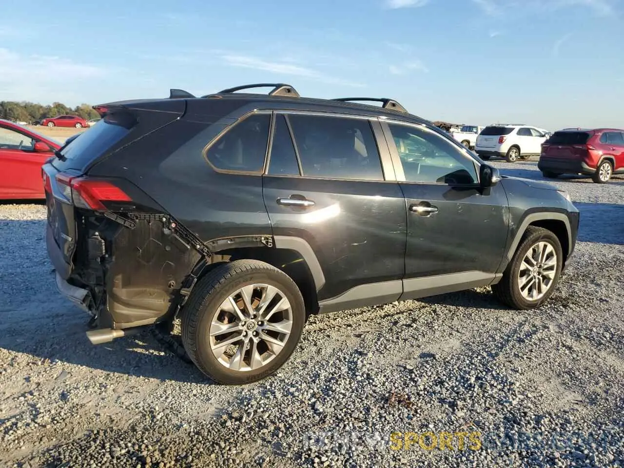 3 Фотография поврежденного автомобиля JTMY1RFV8KD507649 TOYOTA RAV4 2019