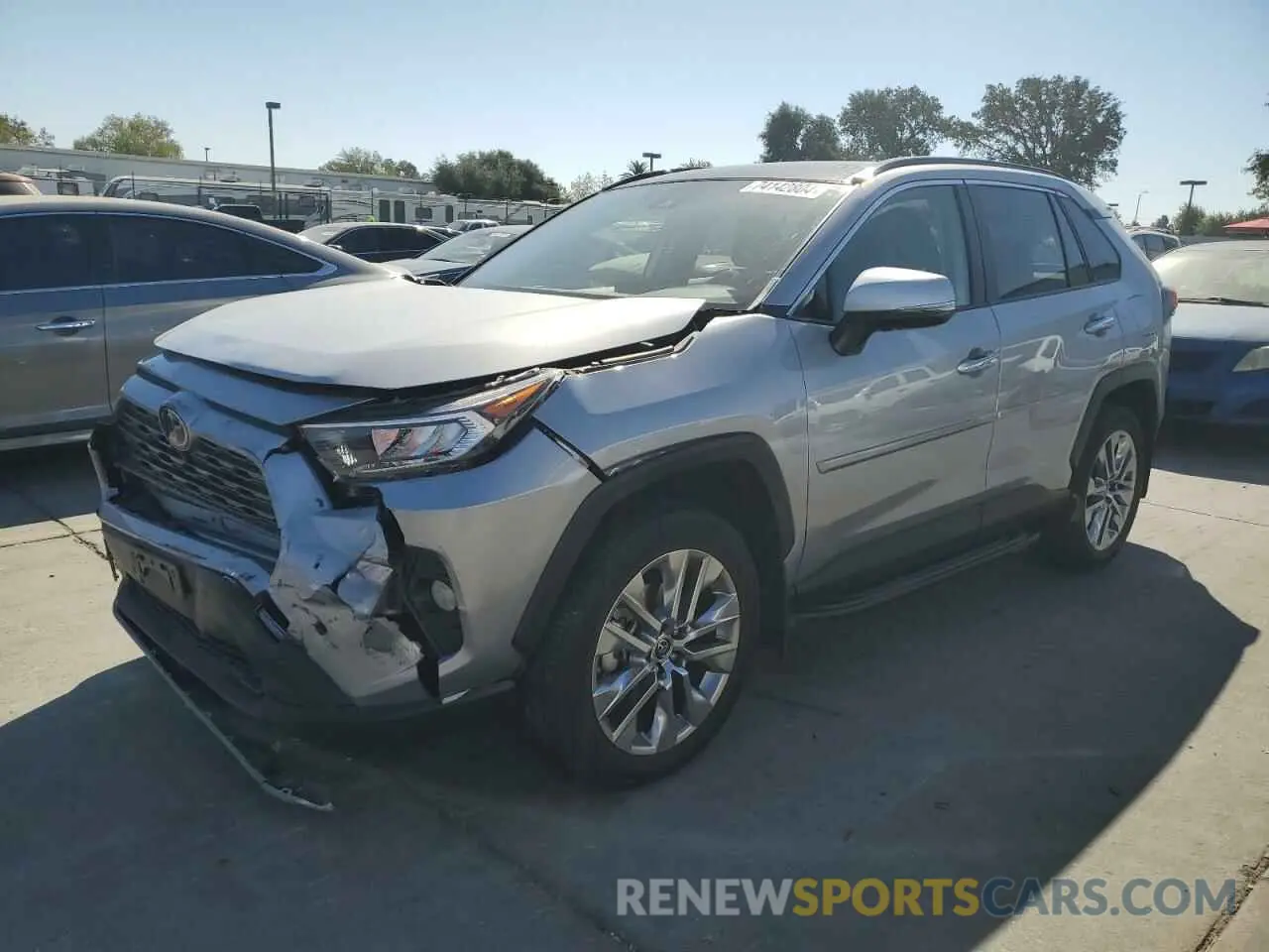 1 Фотография поврежденного автомобиля JTMY1RFV9KD501200 TOYOTA RAV4 2019