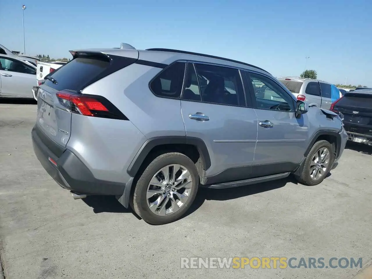 3 Фотография поврежденного автомобиля JTMY1RFV9KD501200 TOYOTA RAV4 2019