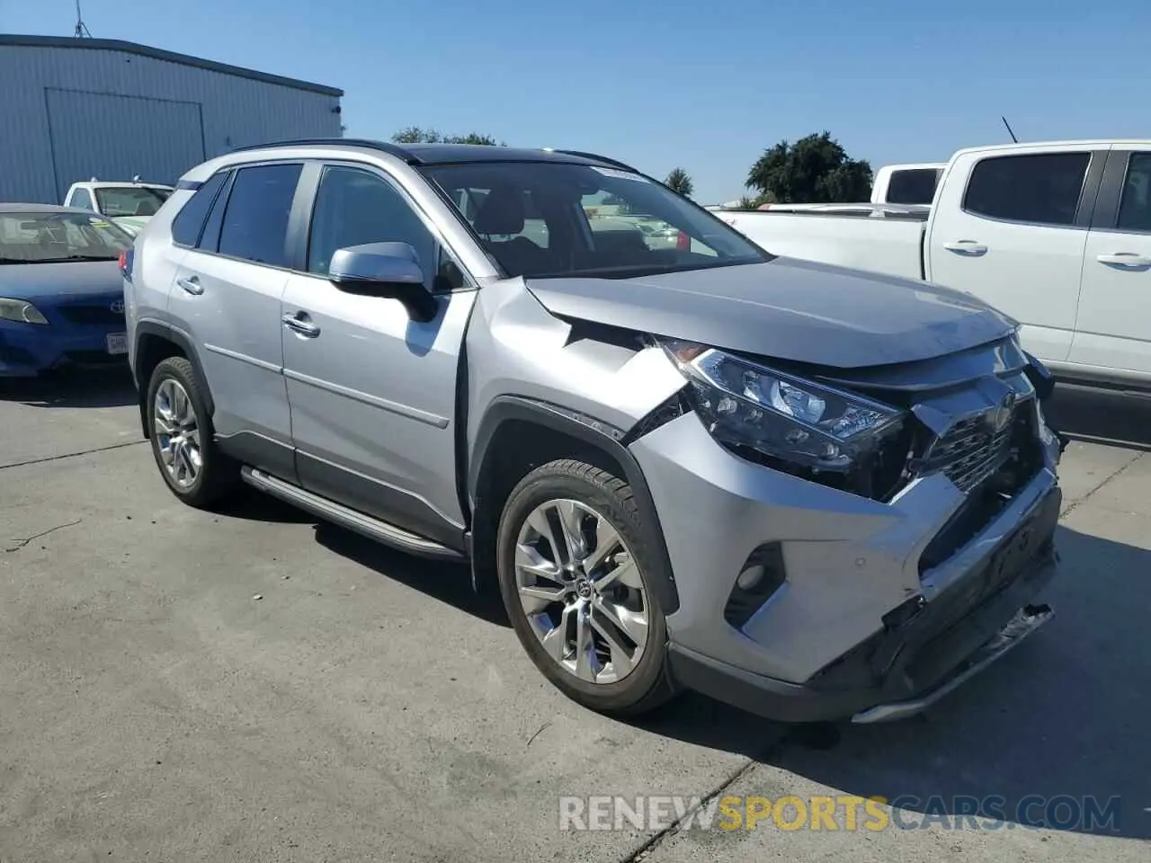4 Фотография поврежденного автомобиля JTMY1RFV9KD501200 TOYOTA RAV4 2019