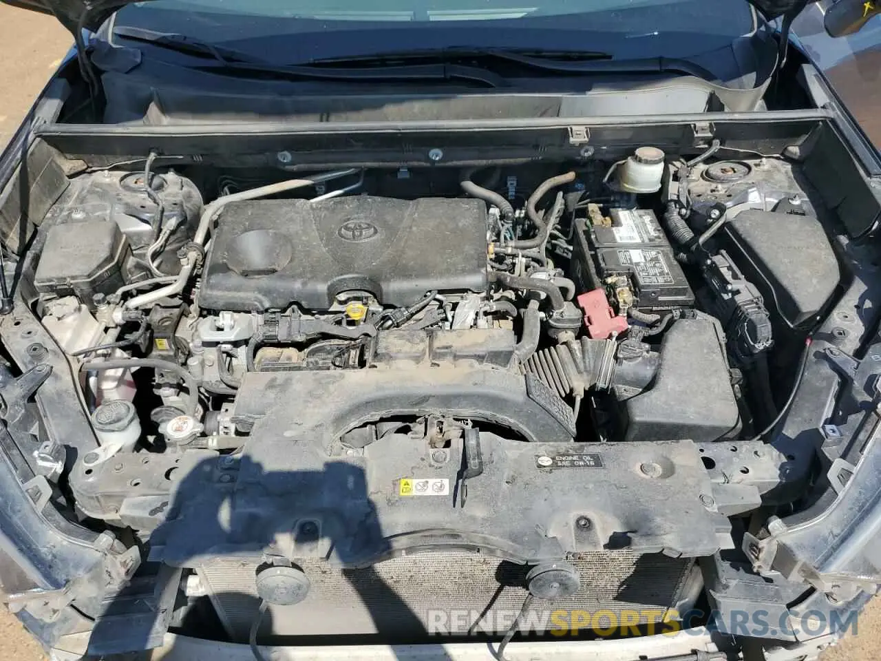 12 Photograph of a damaged car JTMY1RFVXKD028357 TOYOTA RAV4 2019