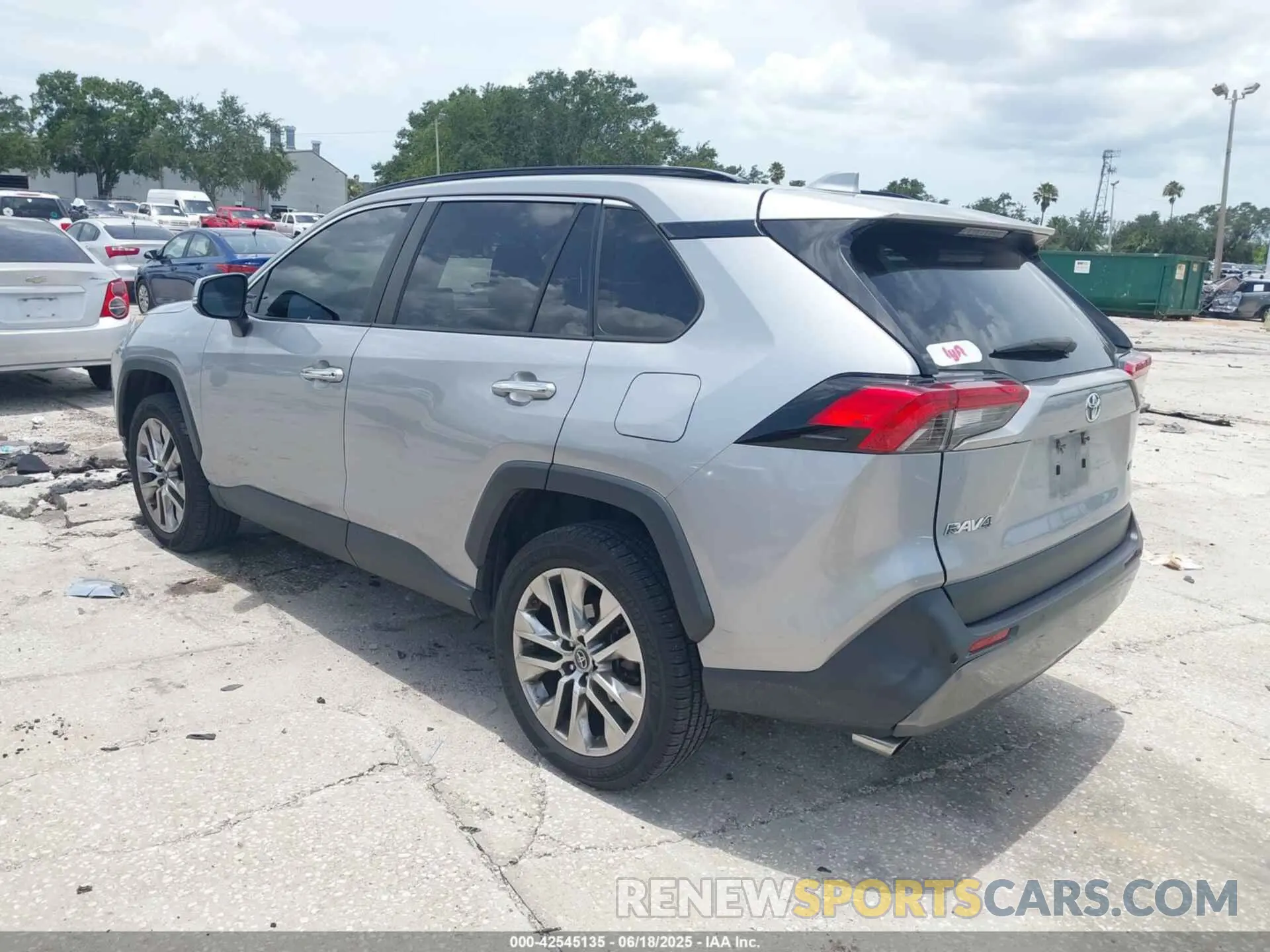 3 Photograph of a damaged car JTMY1RFVXKD503506 TOYOTA RAV4 2019