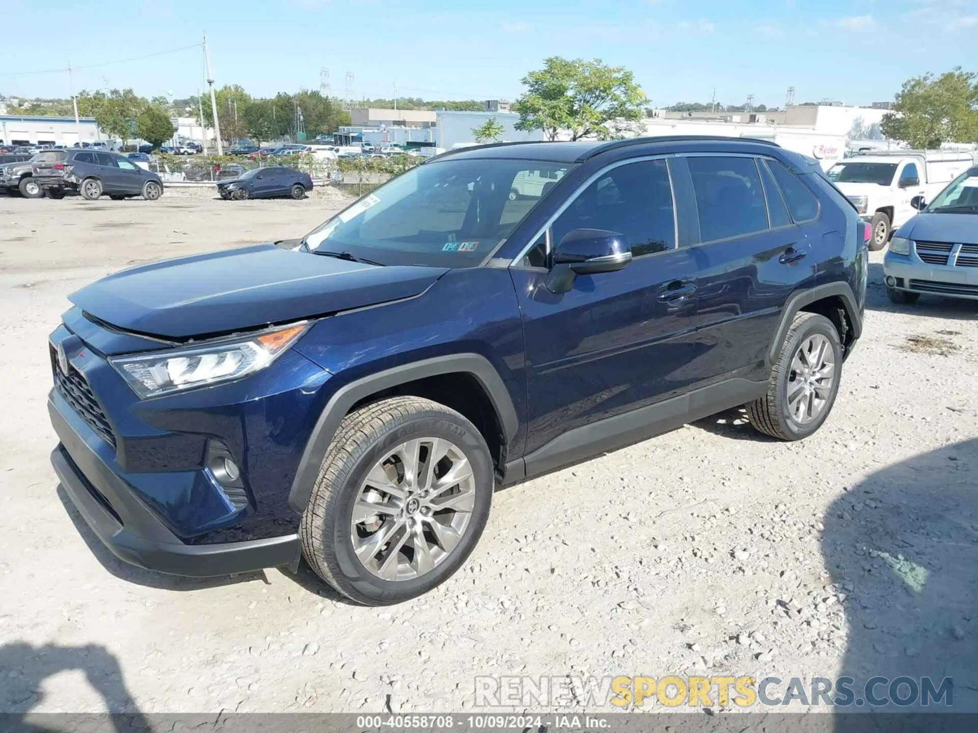 2 Фотография поврежденного автомобиля 2T3A1RFV1LW139644 TOYOTA RAV4 2020