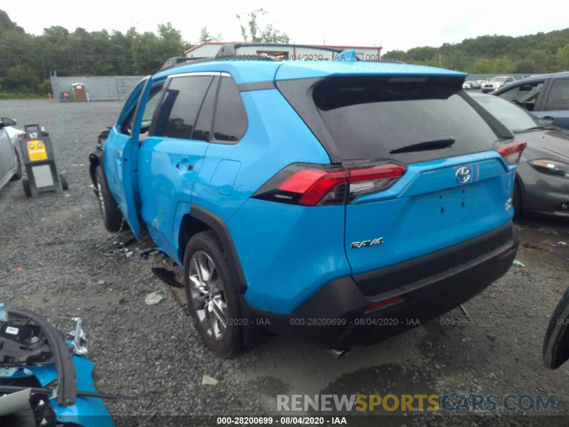 3 Photograph of a damaged car 2T3A1RFV2LC095347 TOYOTA RAV4 2020