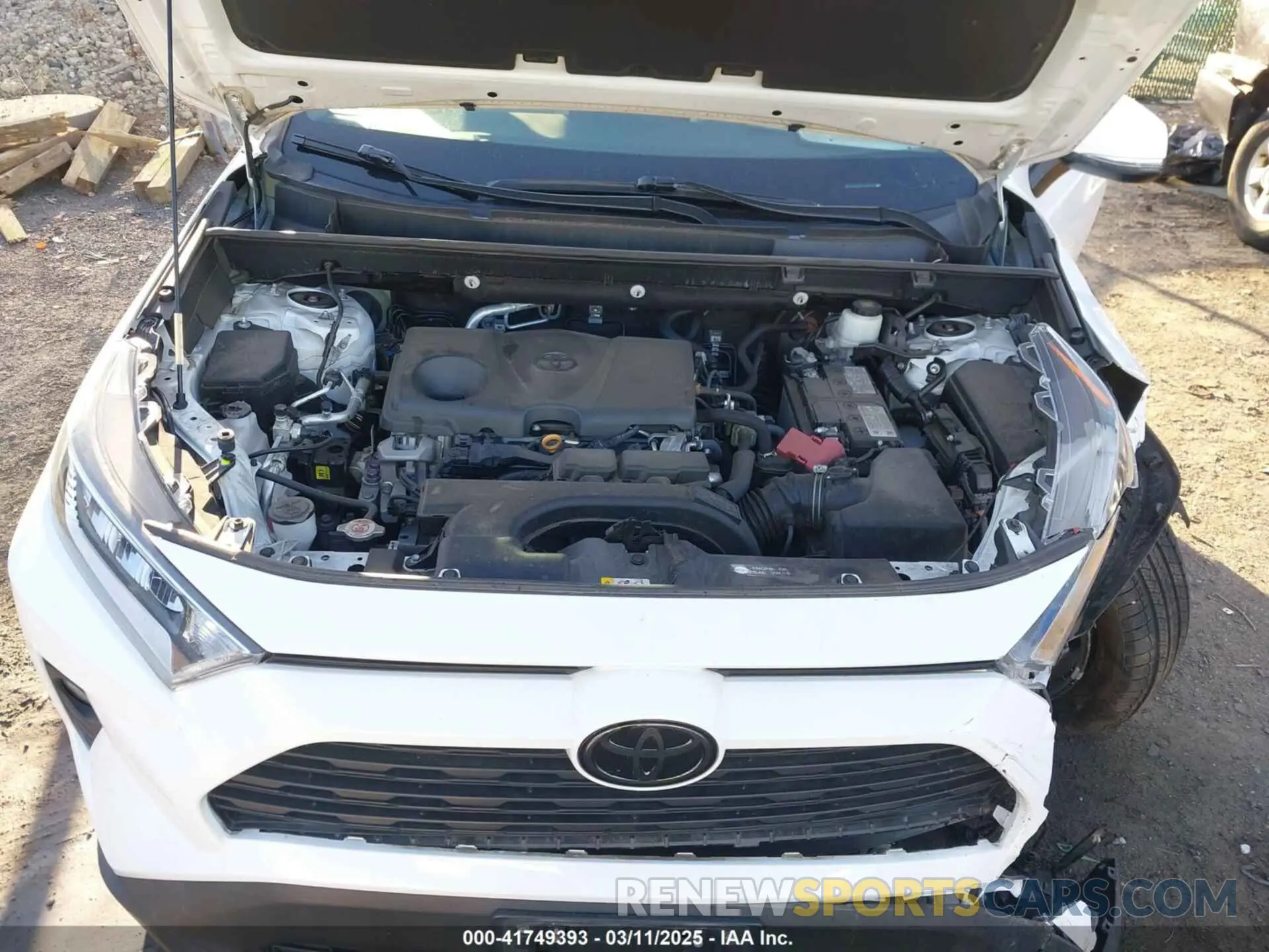 10 Фотография поврежденного автомобиля 2T3A1RFV2LW087540 TOYOTA RAV4 2020