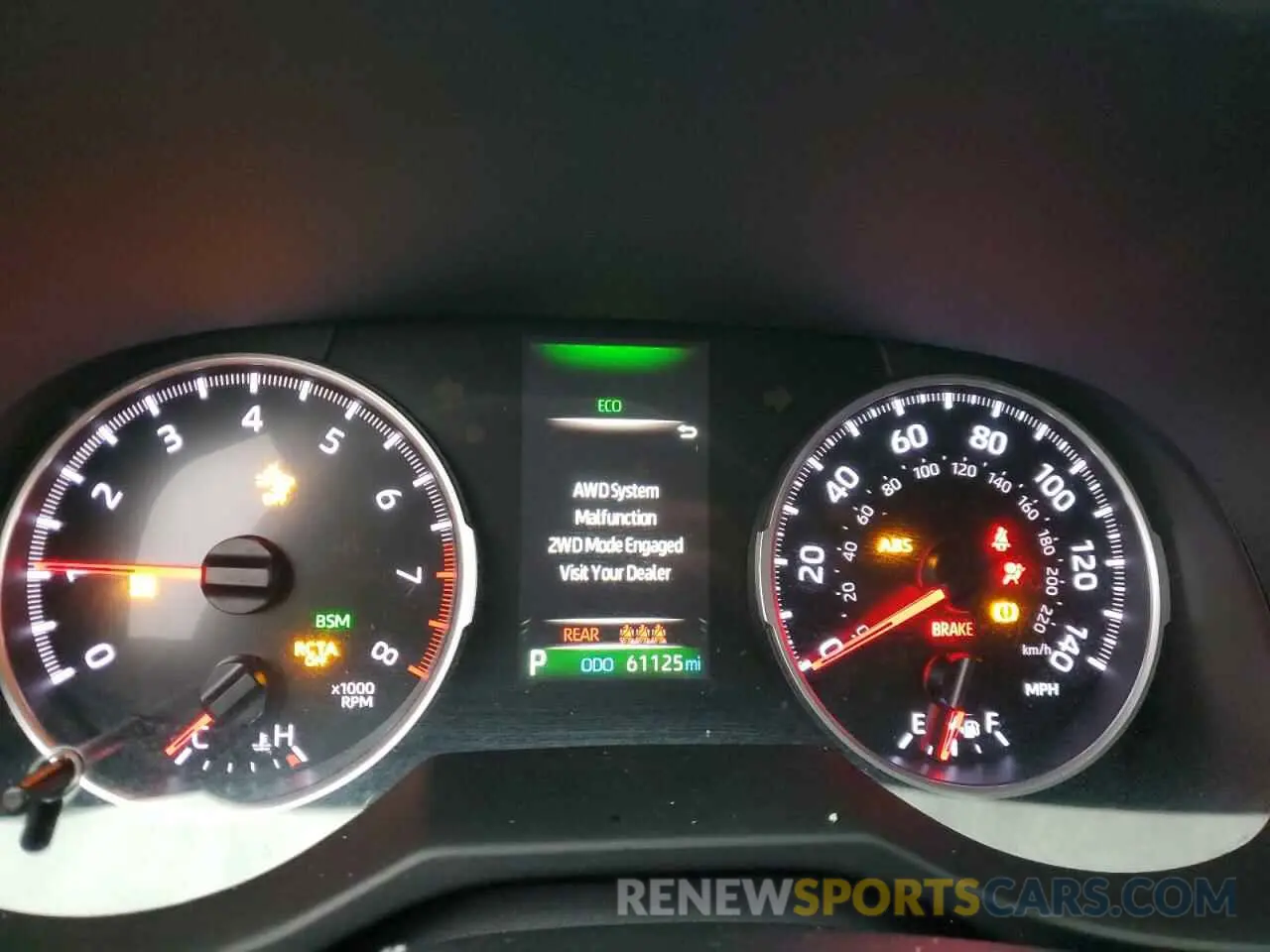 9 Фотография поврежденного автомобиля 2T3A1RFV2LW117233 TOYOTA RAV4 2020