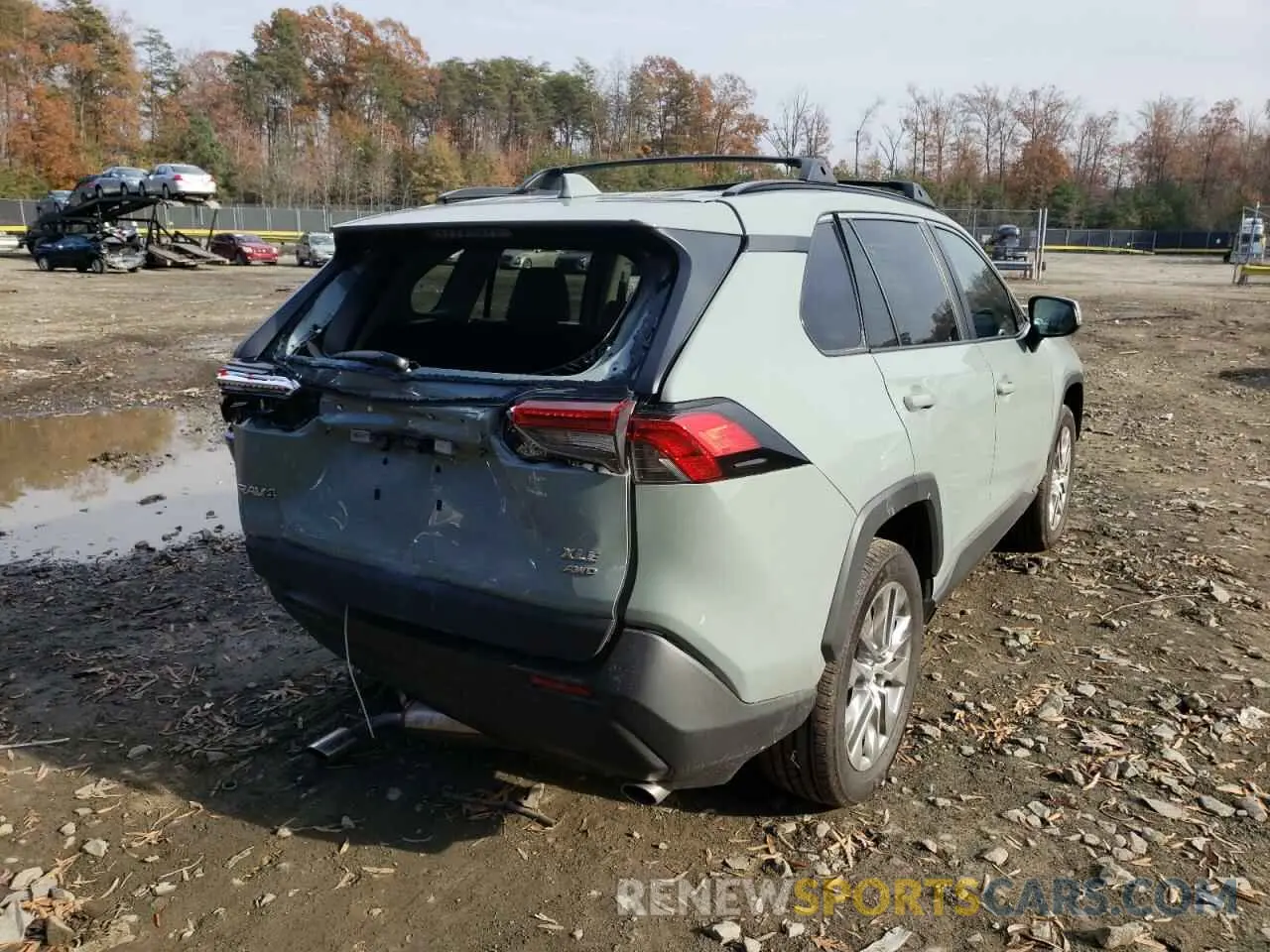 4 Фотография поврежденного автомобиля 2T3A1RFV2LW138499 TOYOTA RAV4 2020