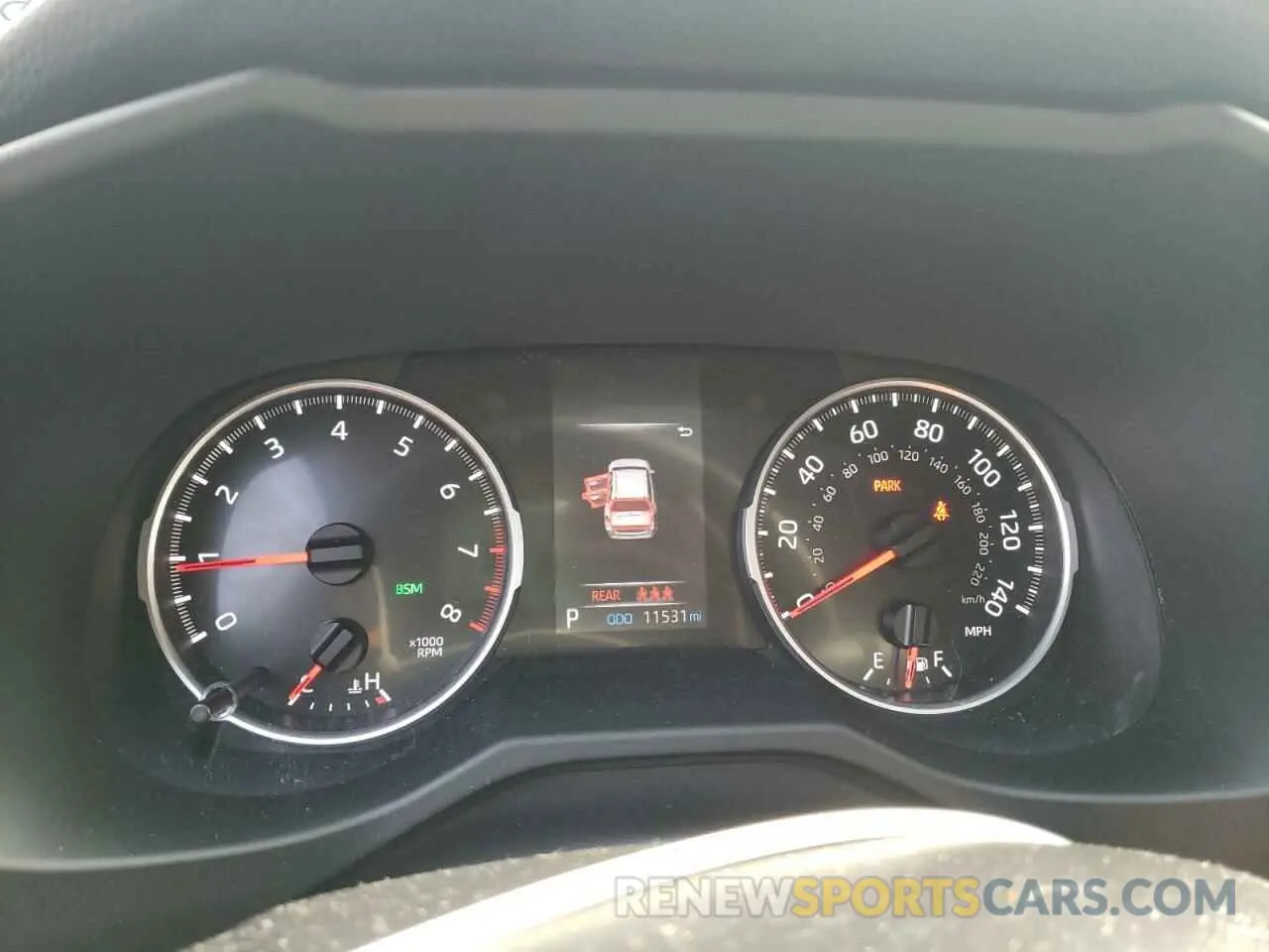 8 Фотография поврежденного автомобиля 2T3A1RFV2LW138499 TOYOTA RAV4 2020