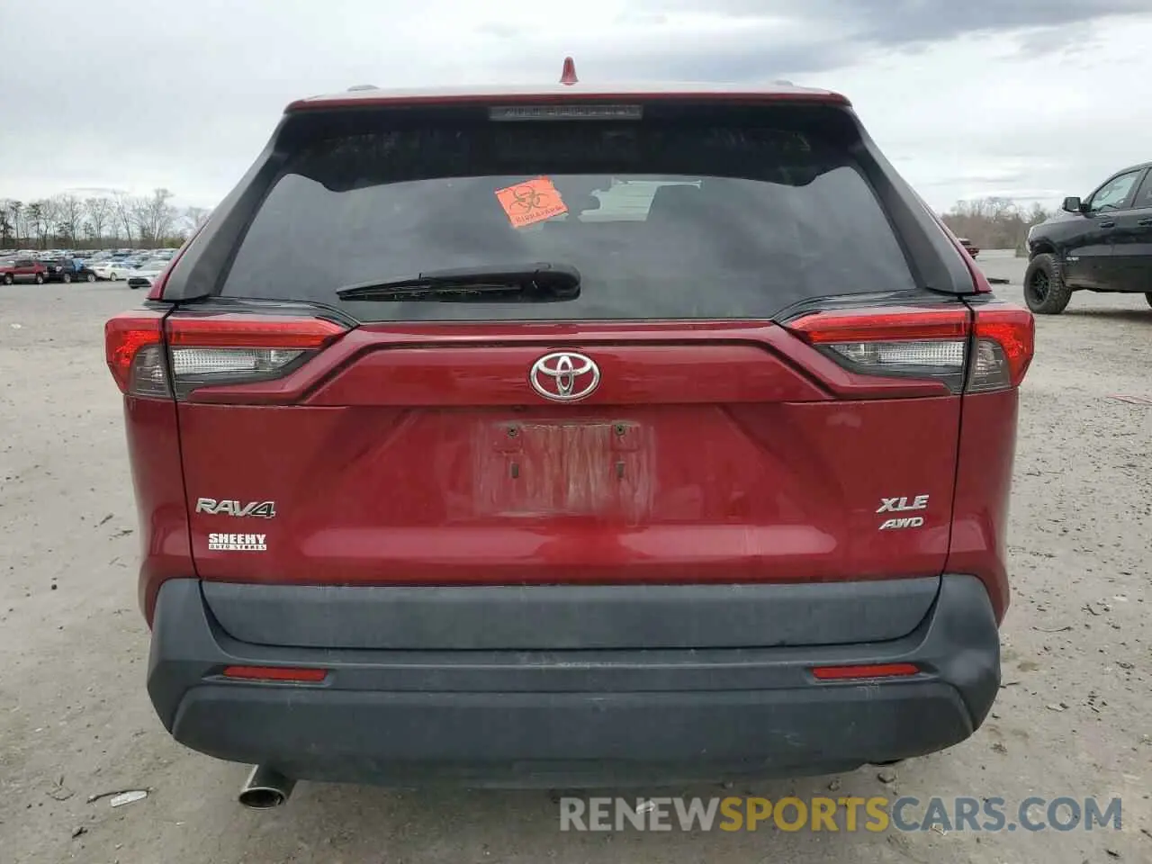 6 Фотография поврежденного автомобиля 2T3A1RFV3LC123124 TOYOTA RAV4 2020