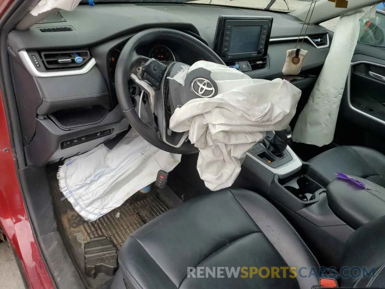 8 Фотография поврежденного автомобиля 2T3A1RFV3LC123124 TOYOTA RAV4 2020