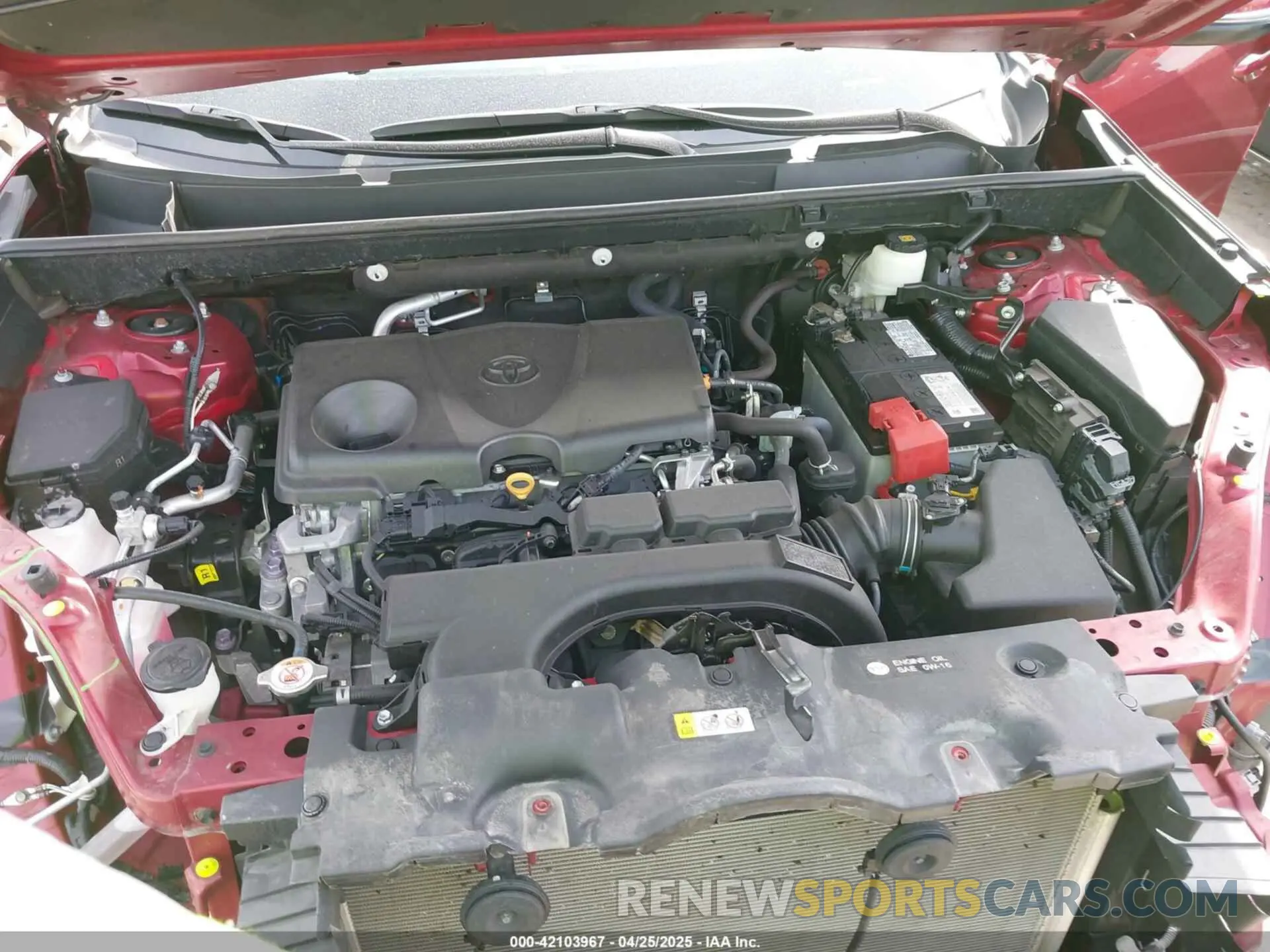 10 Фотография поврежденного автомобиля 2T3A1RFV3LW135997 TOYOTA RAV4 2020