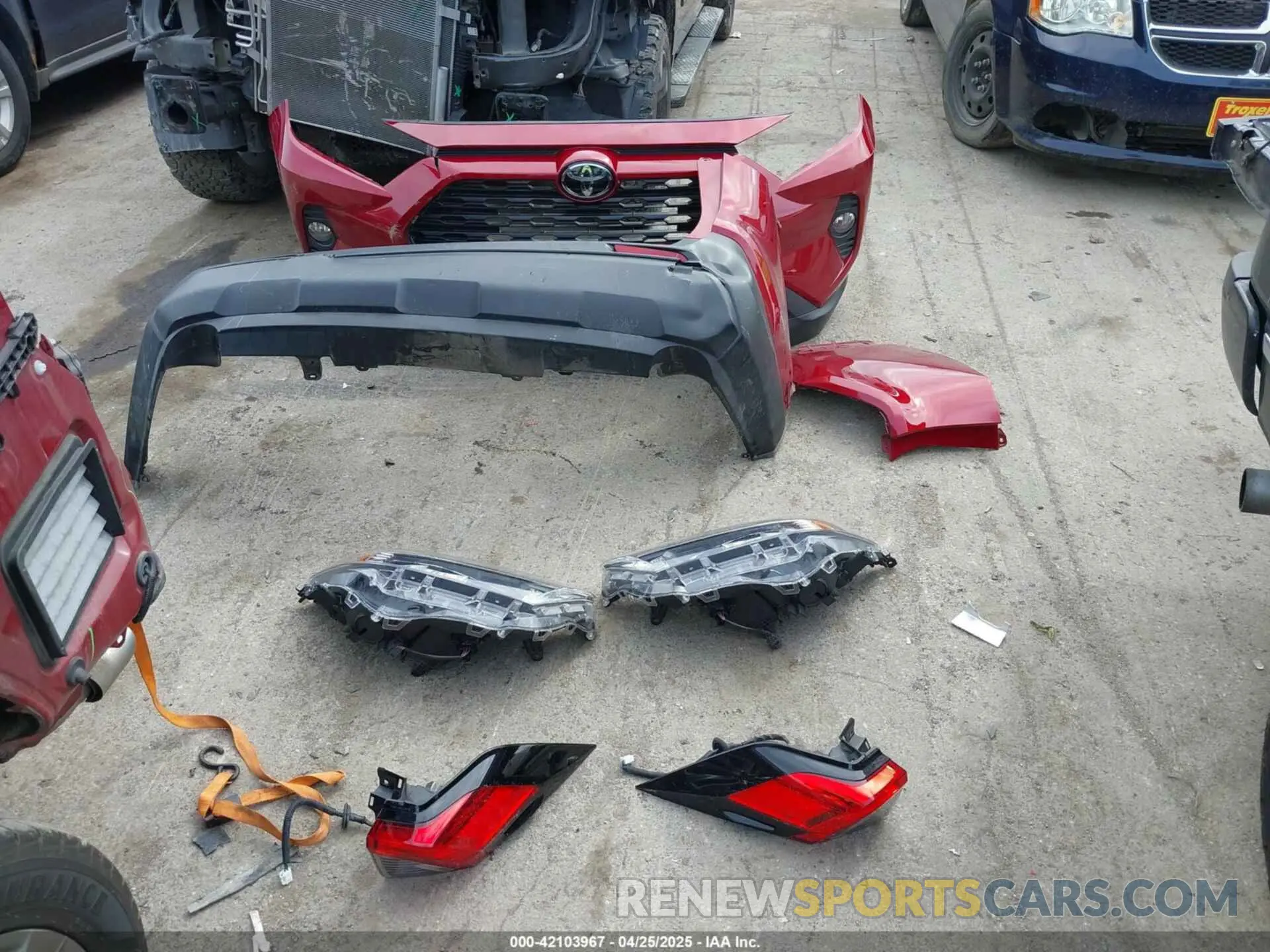 12 Фотография поврежденного автомобиля 2T3A1RFV3LW135997 TOYOTA RAV4 2020