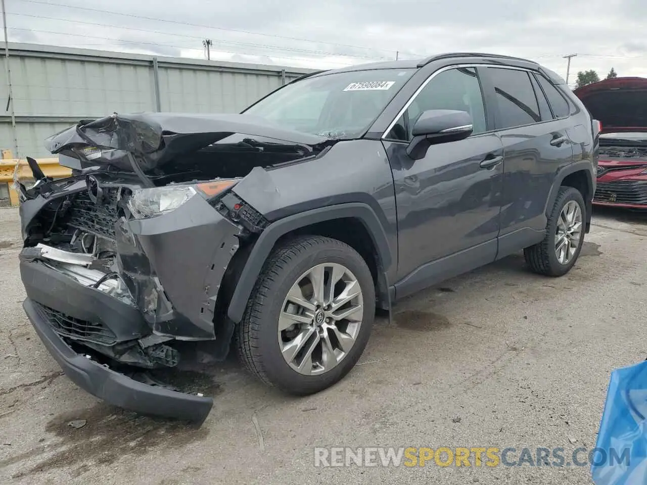 1 Фотография поврежденного автомобиля 2T3A1RFV6LC065297 TOYOTA RAV4 2020