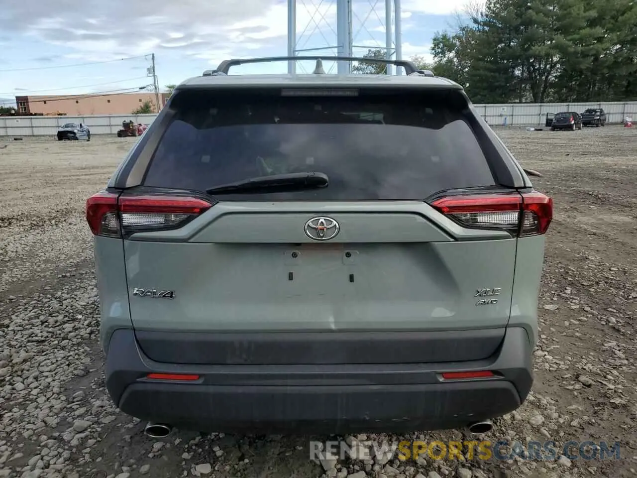 6 Фотография поврежденного автомобиля 2T3A1RFV9LC069876 TOYOTA RAV4 2020