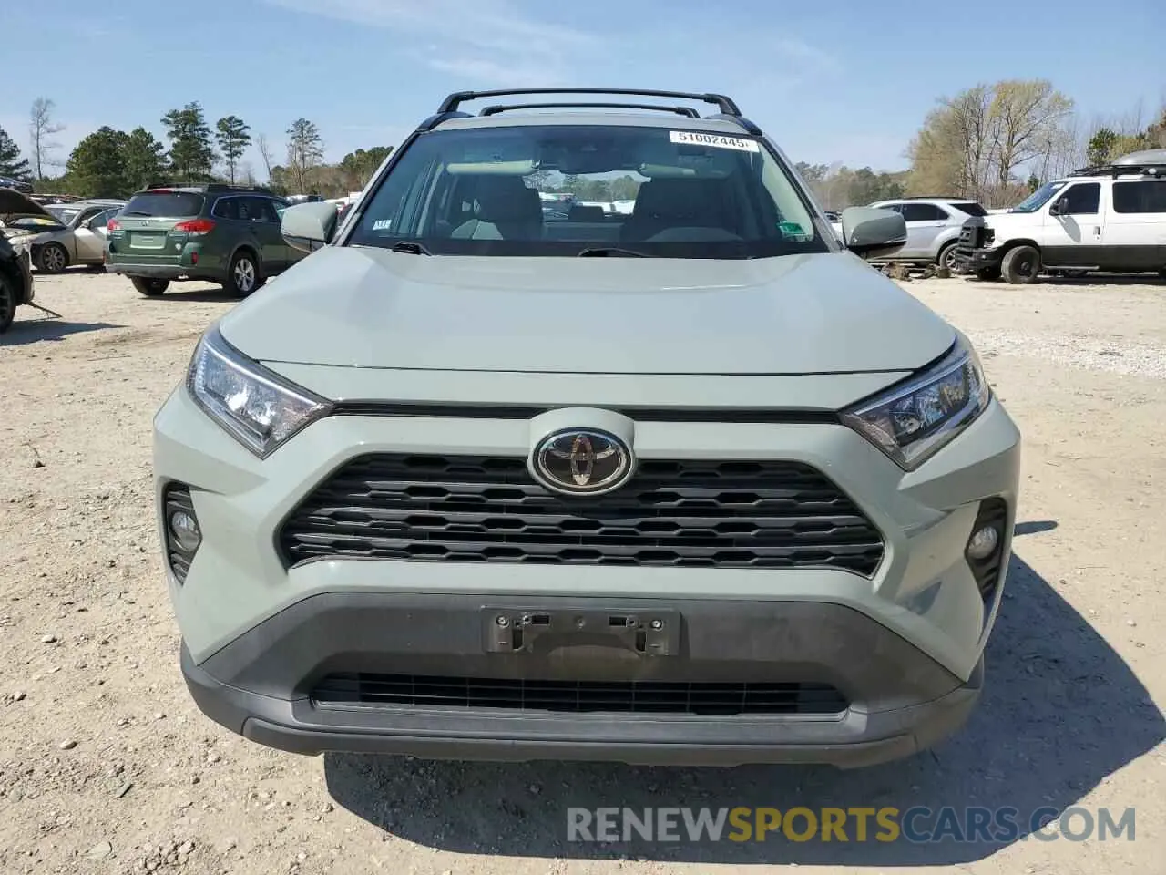 5 Photograph of a damaged car 2T3A1RFVXLW110658 TOYOTA RAV4 2020