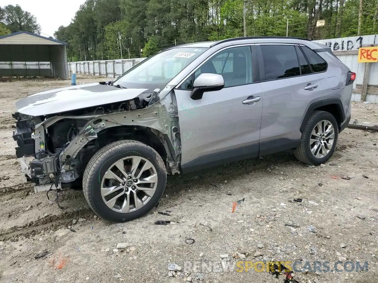 1 Фотография поврежденного автомобиля 2T3A1RFVXLW116864 TOYOTA RAV4 2020