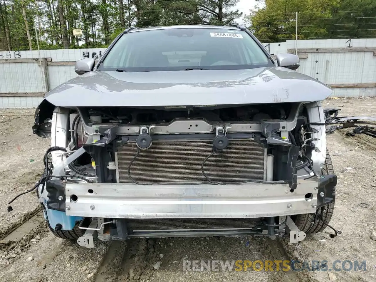 5 Фотография поврежденного автомобиля 2T3A1RFVXLW116864 TOYOTA RAV4 2020