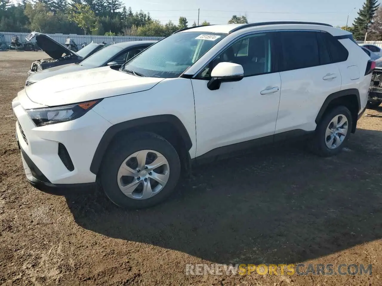 1 Photograph of a damaged car 2T3B1RFV0LC098011 TOYOTA RAV4 2020
