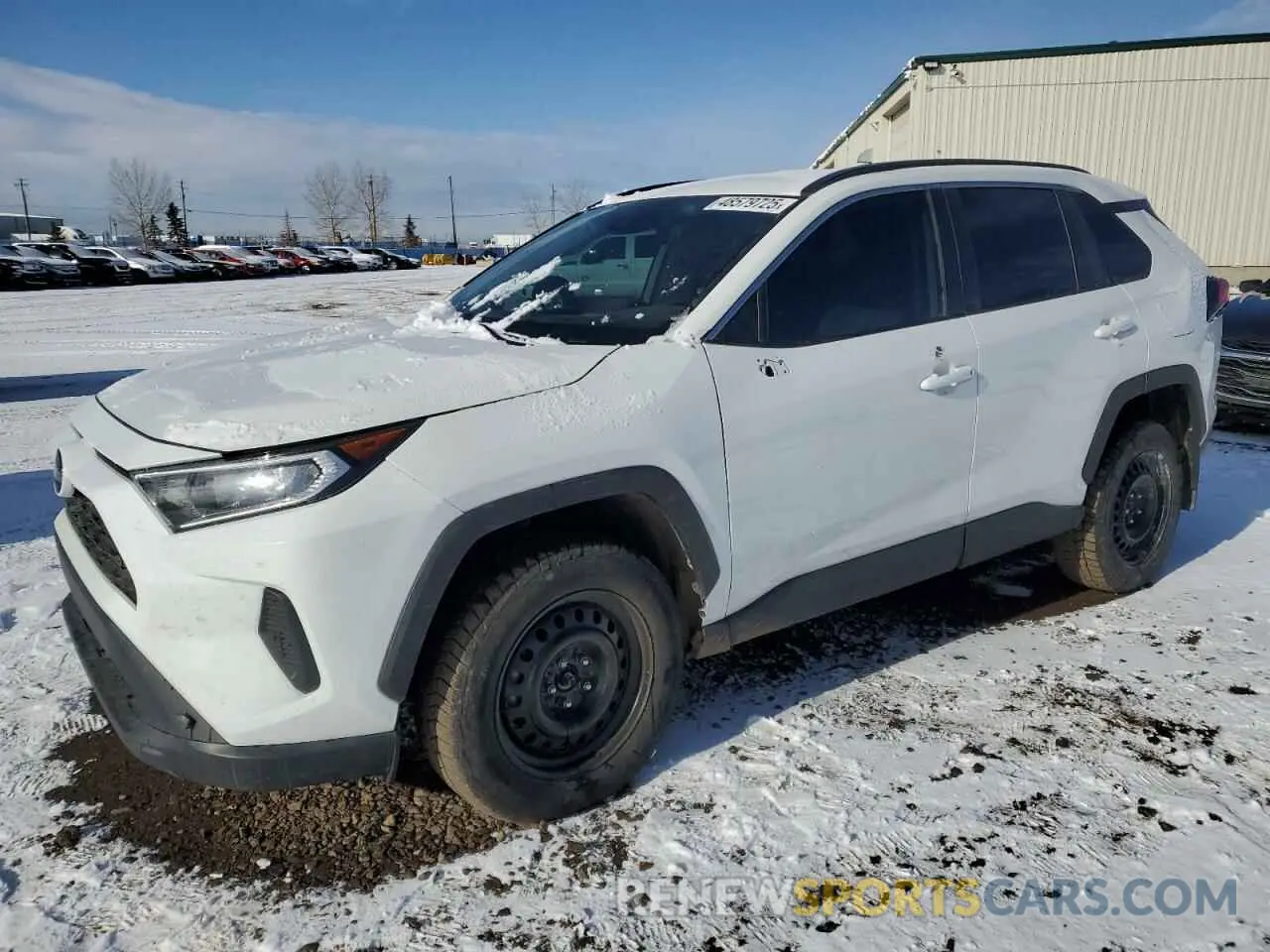 1 Photograph of a damaged car 2T3B1RFV2LW129029 TOYOTA RAV4 2020