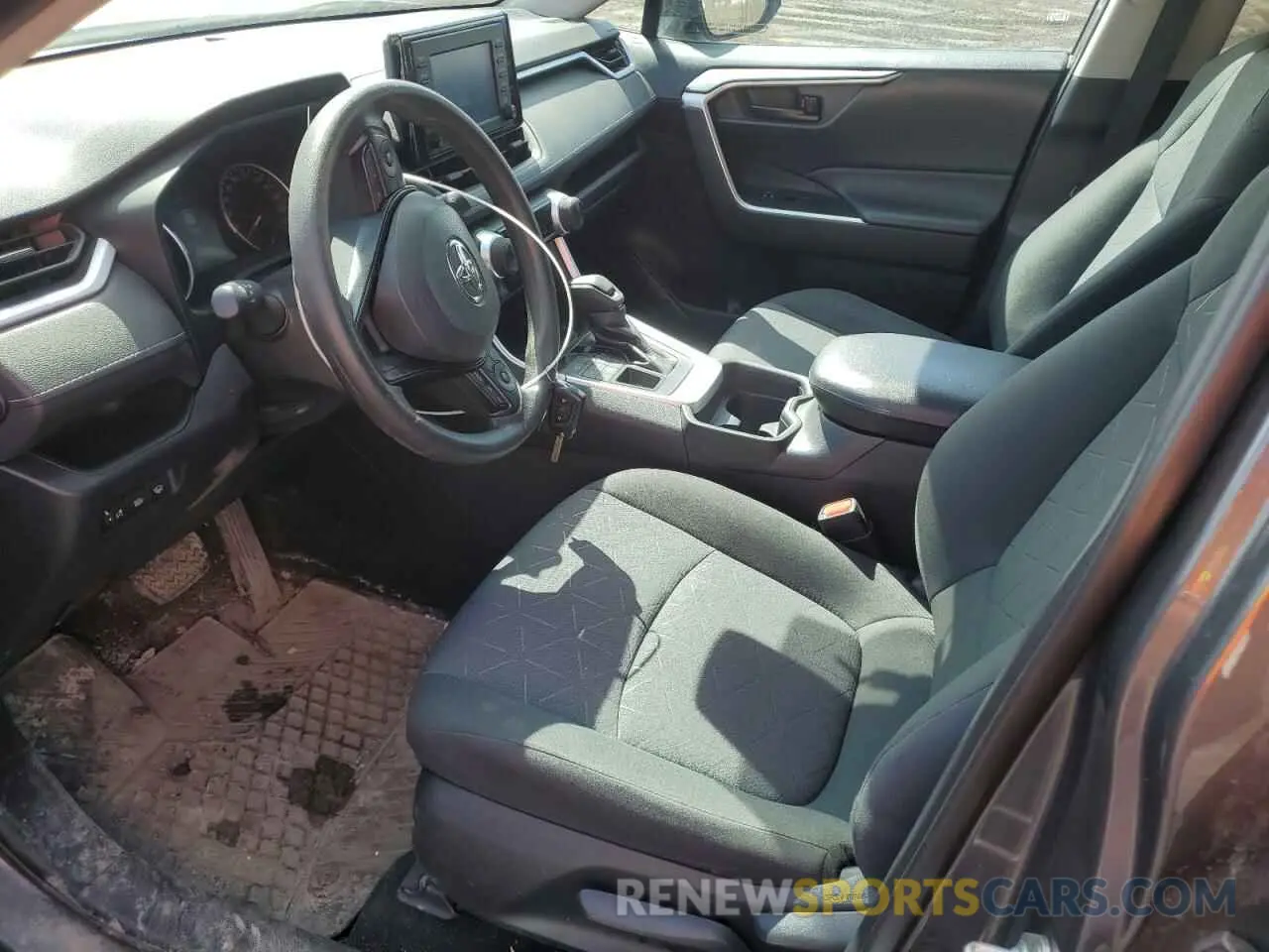 7 Фотография поврежденного автомобиля 2T3B1RFVXLW121986 TOYOTA RAV4 2020