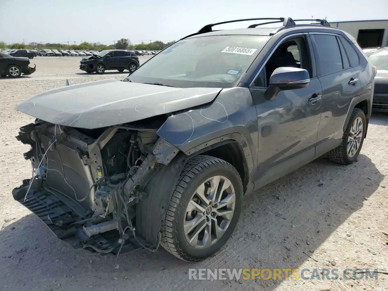 1 Photograph of a damaged car 2T3C1RFV1LW079048 TOYOTA RAV4 2020
