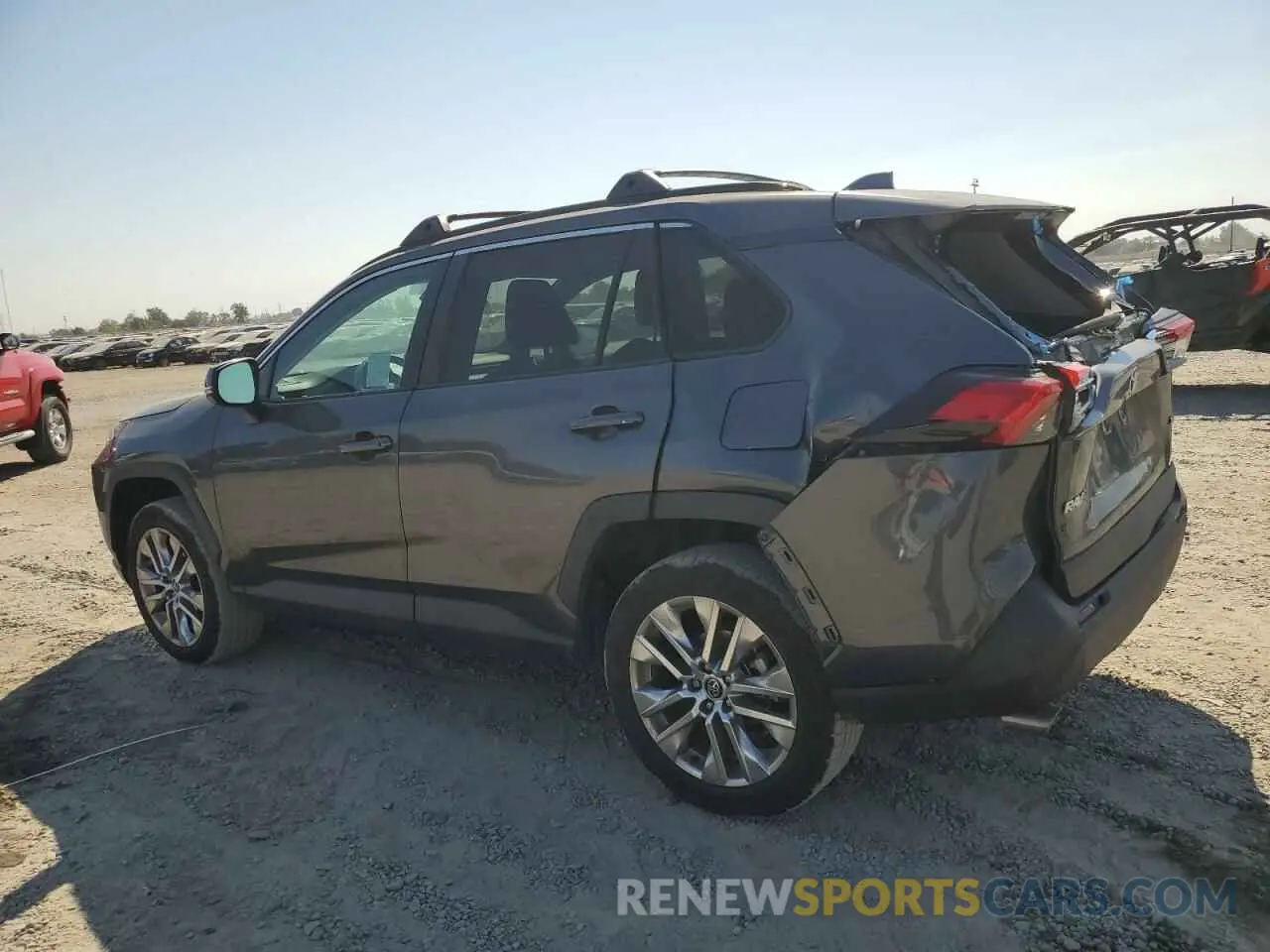 2 Photograph of a damaged car 2T3C1RFV1LW098411 TOYOTA RAV4 2020