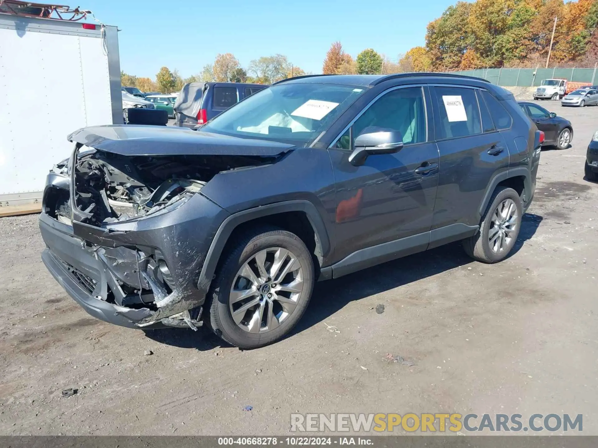 2 Photograph of a damaged car 2T3C1RFV2LC057190 TOYOTA RAV4 2020