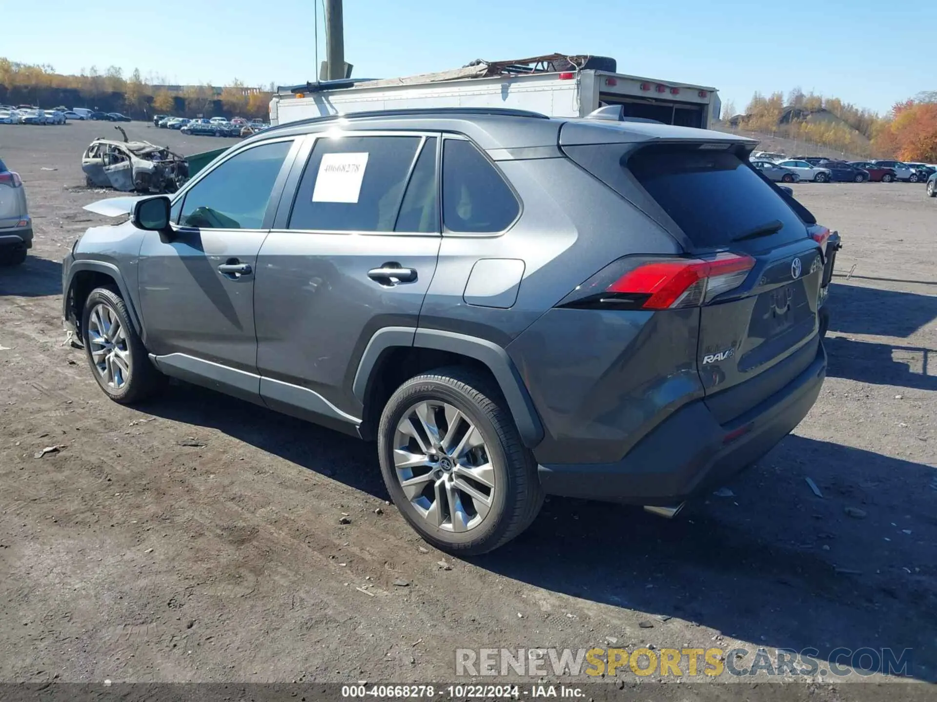 3 Photograph of a damaged car 2T3C1RFV2LC057190 TOYOTA RAV4 2020