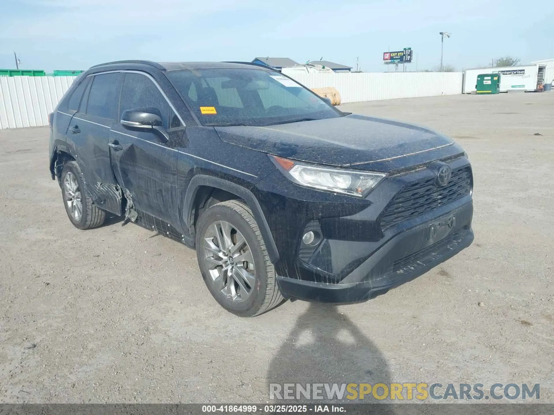 1 Фотография поврежденного автомобиля 2T3C1RFV3LW099771 TOYOTA RAV4 2020