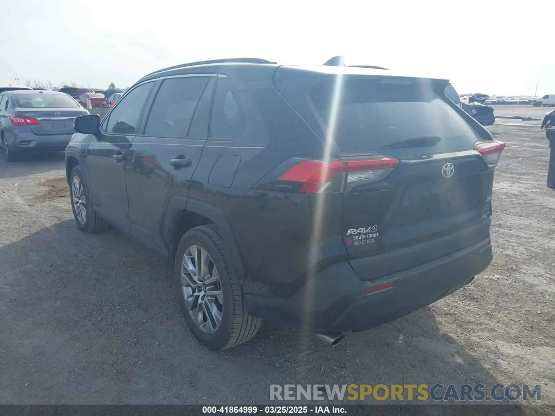 3 Фотография поврежденного автомобиля 2T3C1RFV3LW099771 TOYOTA RAV4 2020