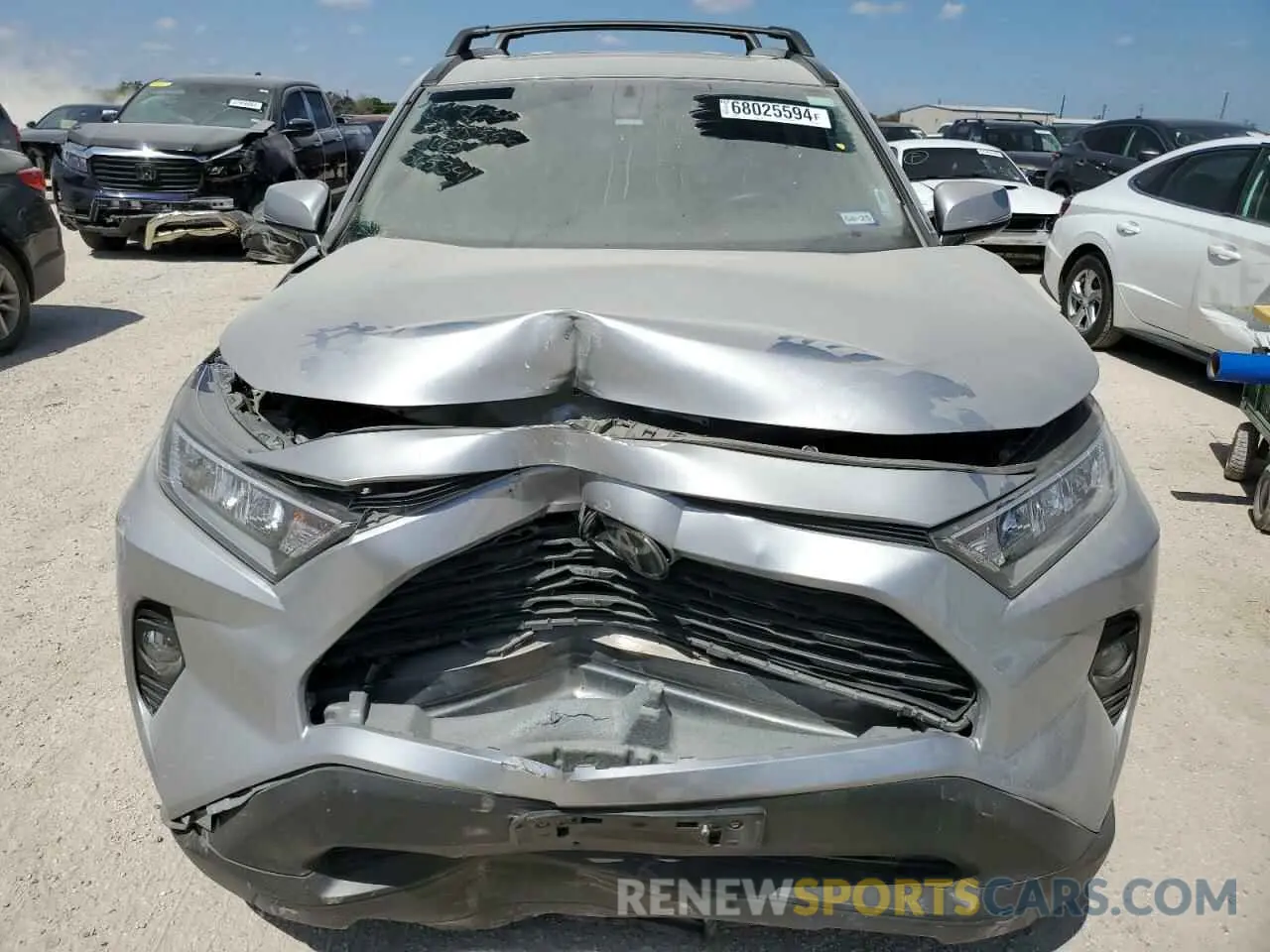 5 Фотография поврежденного автомобиля 2T3C1RFV4LC065341 TOYOTA RAV4 2020