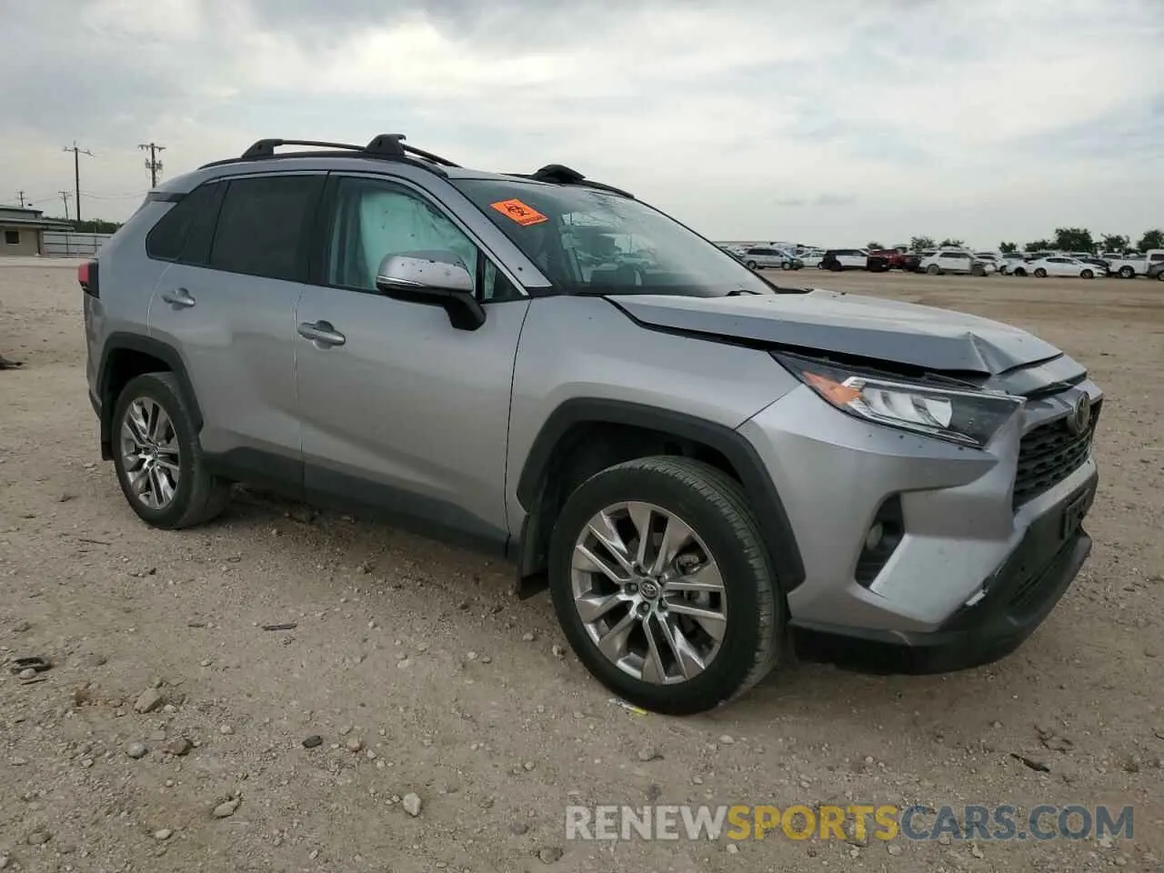 4 Фотография поврежденного автомобиля 2T3C1RFV4LW095471 TOYOTA RAV4 2020