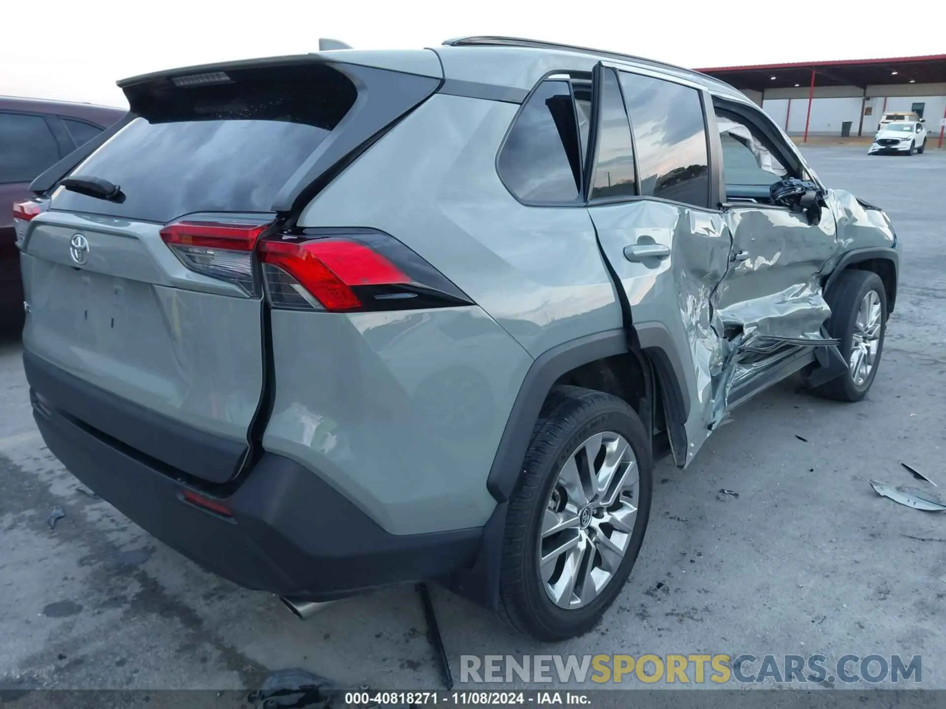 4 Фотография поврежденного автомобиля 2T3C1RFV7LW090779 TOYOTA RAV4 2020