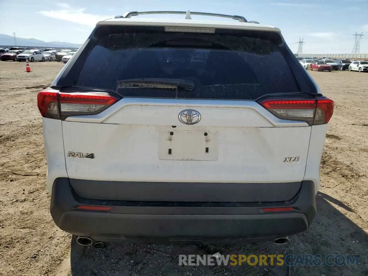 6 Фотография поврежденного автомобиля 2T3C1RFV8LW076549 TOYOTA RAV4 2020