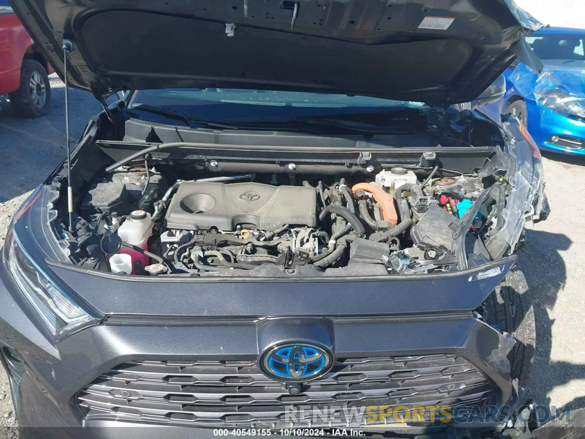 10 Photograph of a damaged car 2T3DWRFV0LW074946 TOYOTA RAV4 2020