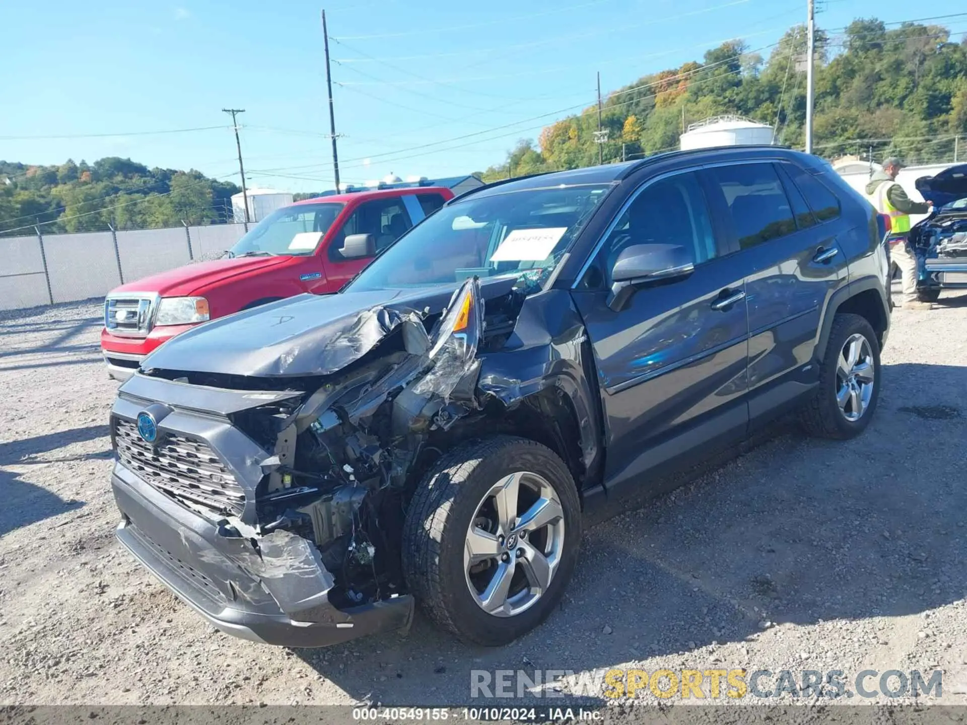 2 Photograph of a damaged car 2T3DWRFV0LW074946 TOYOTA RAV4 2020