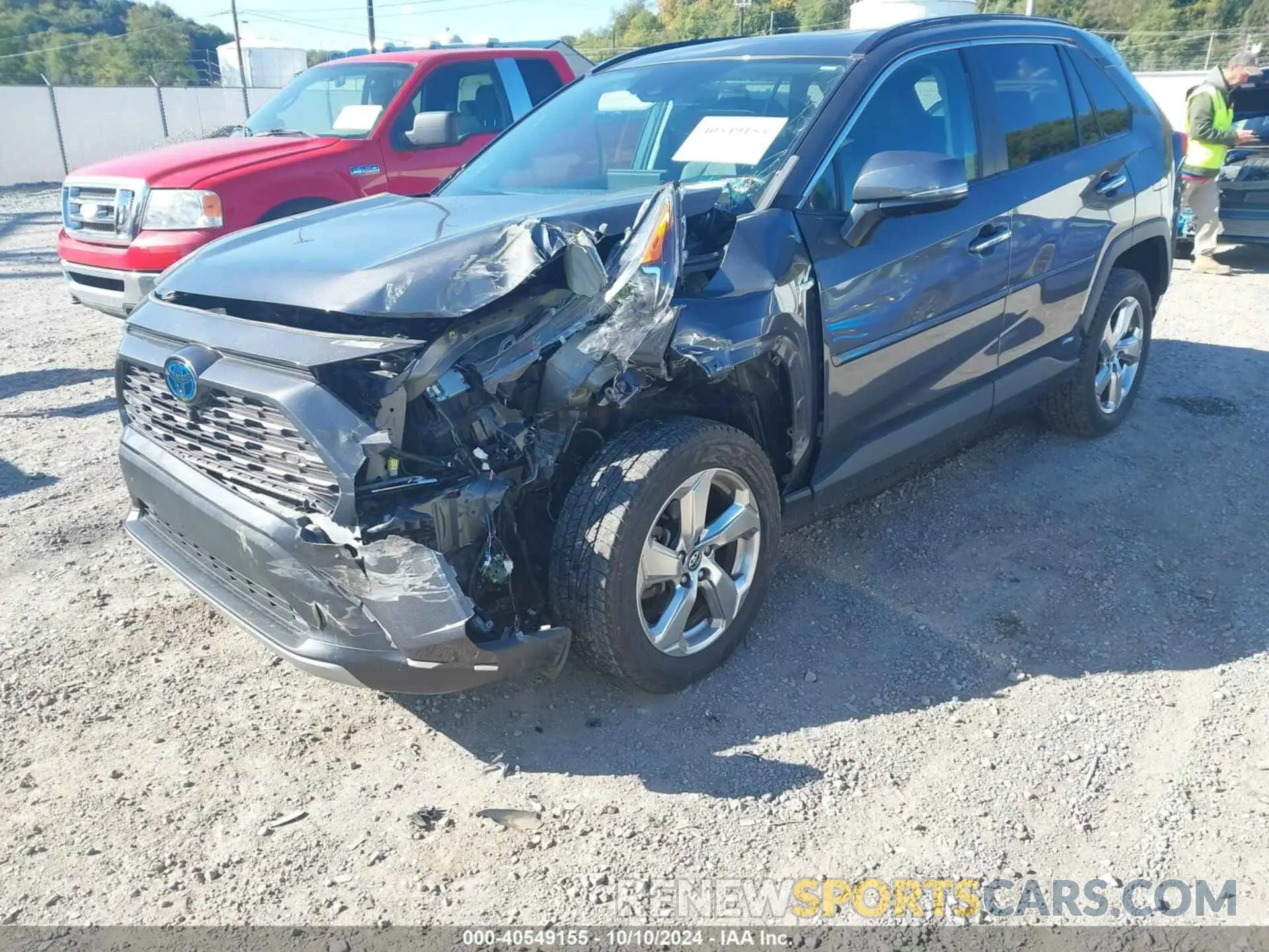 6 Photograph of a damaged car 2T3DWRFV0LW074946 TOYOTA RAV4 2020