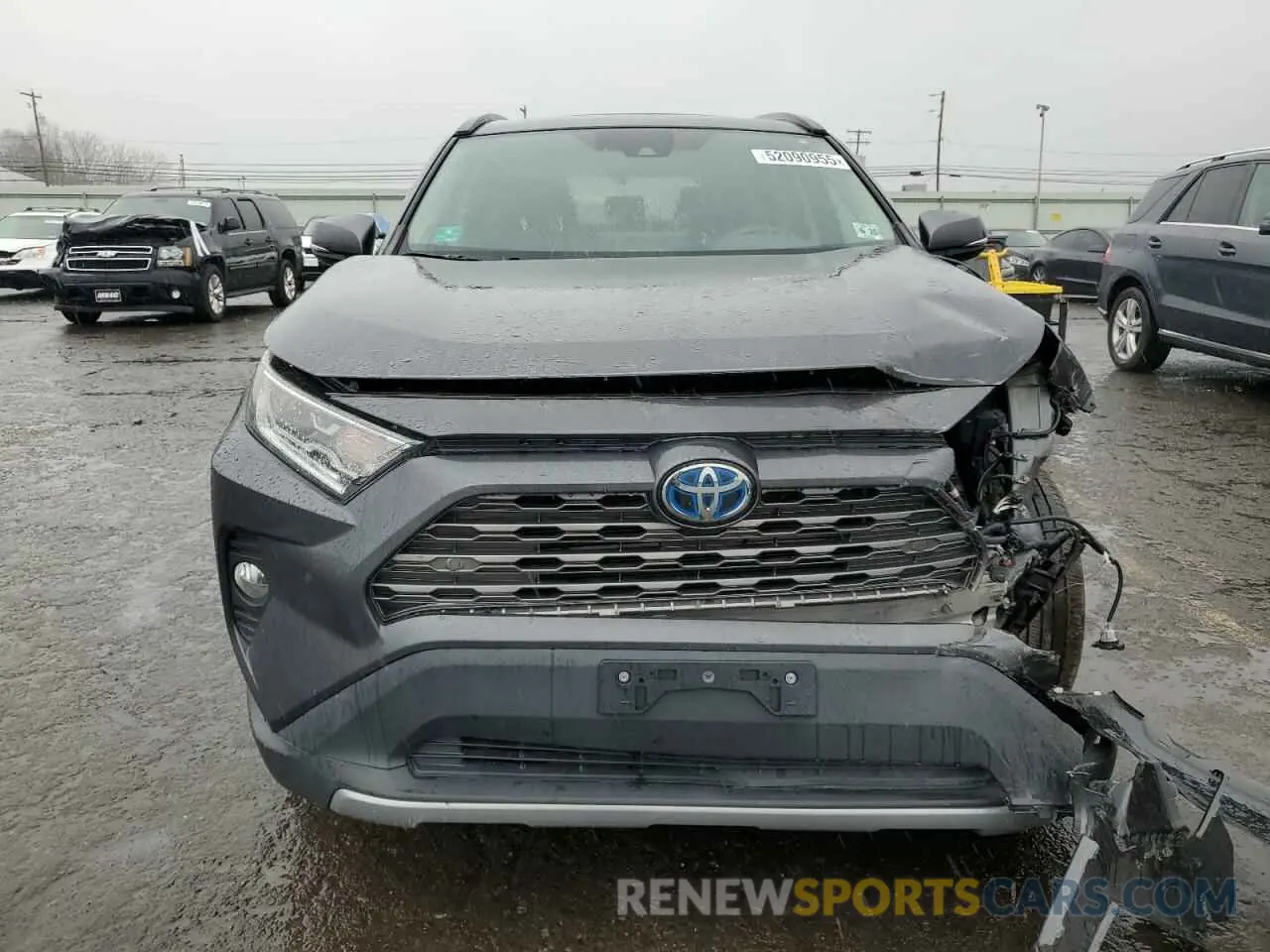 5 Фотография поврежденного автомобиля 2T3DWRFV1LW075877 TOYOTA RAV4 2020